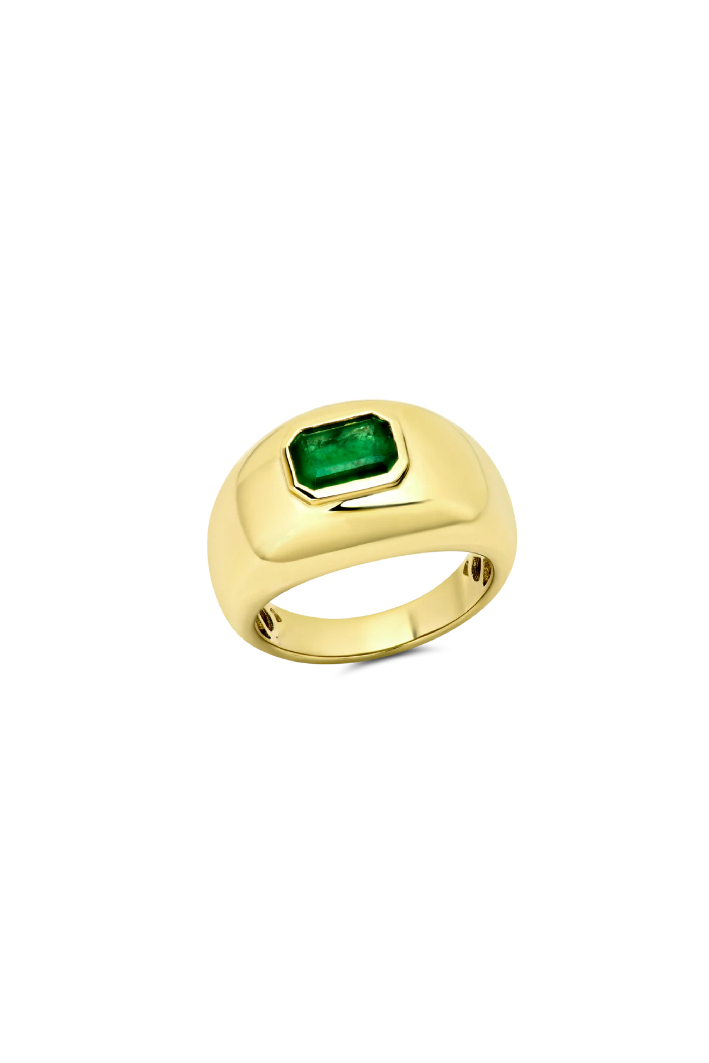 Medium Balloon Emerald Ring