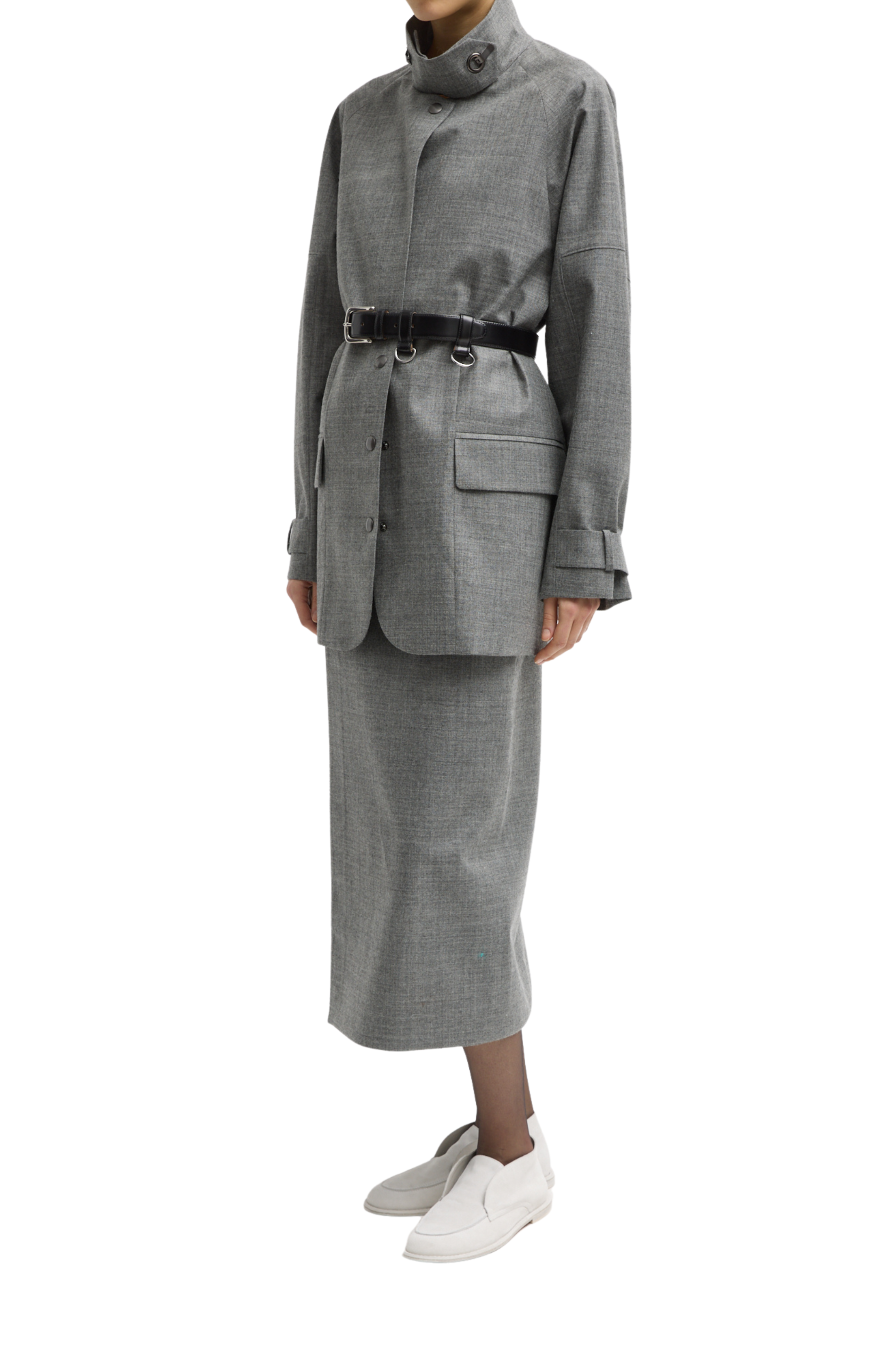 Techy Bonded Wool Olivier Blazer