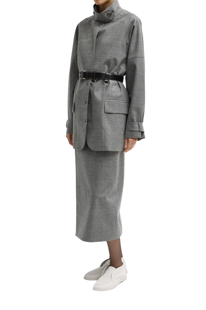 Techy Bonded Wool Olivier Blazer