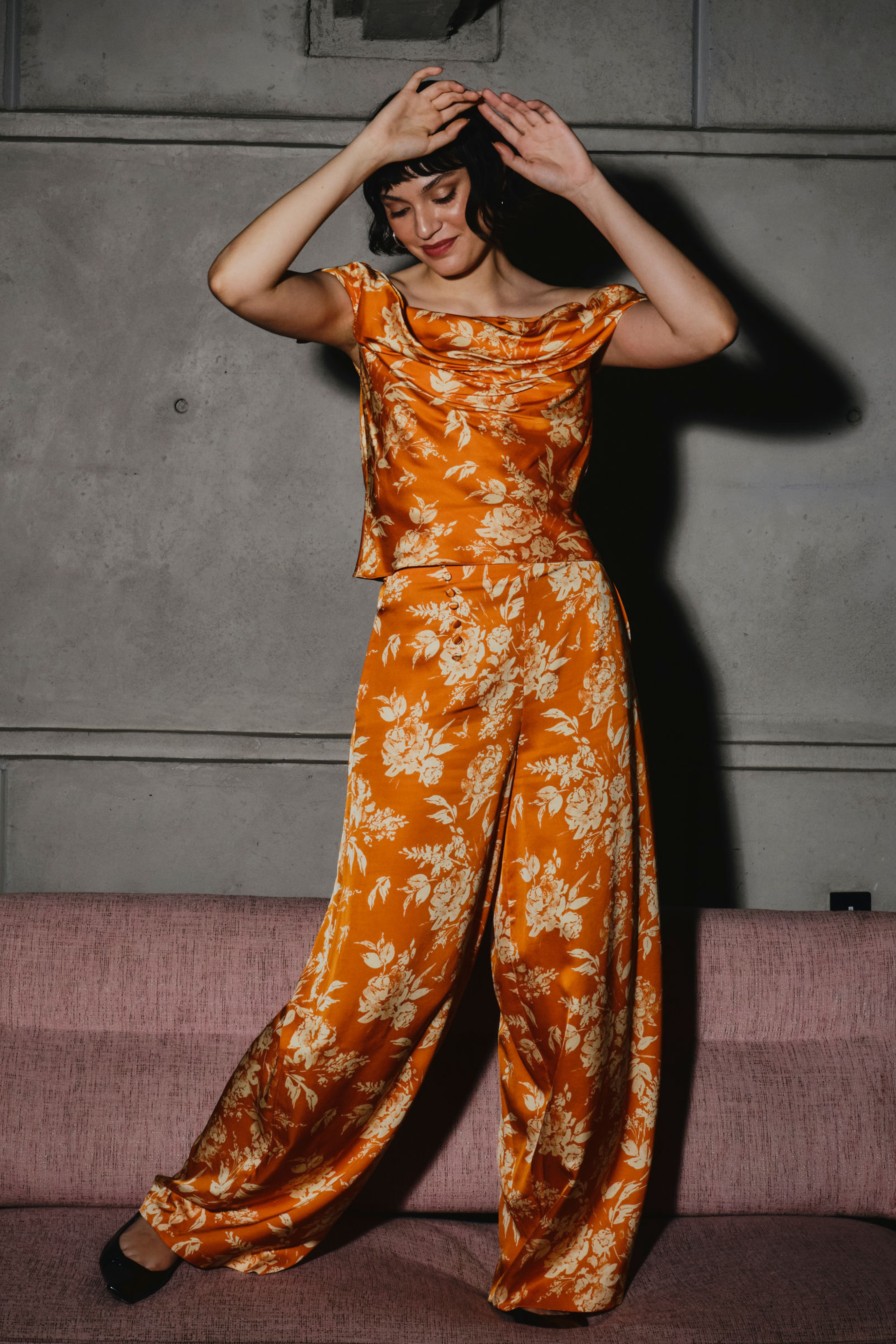 ROSIE ASSOULIN Cant Bare it Floral Top