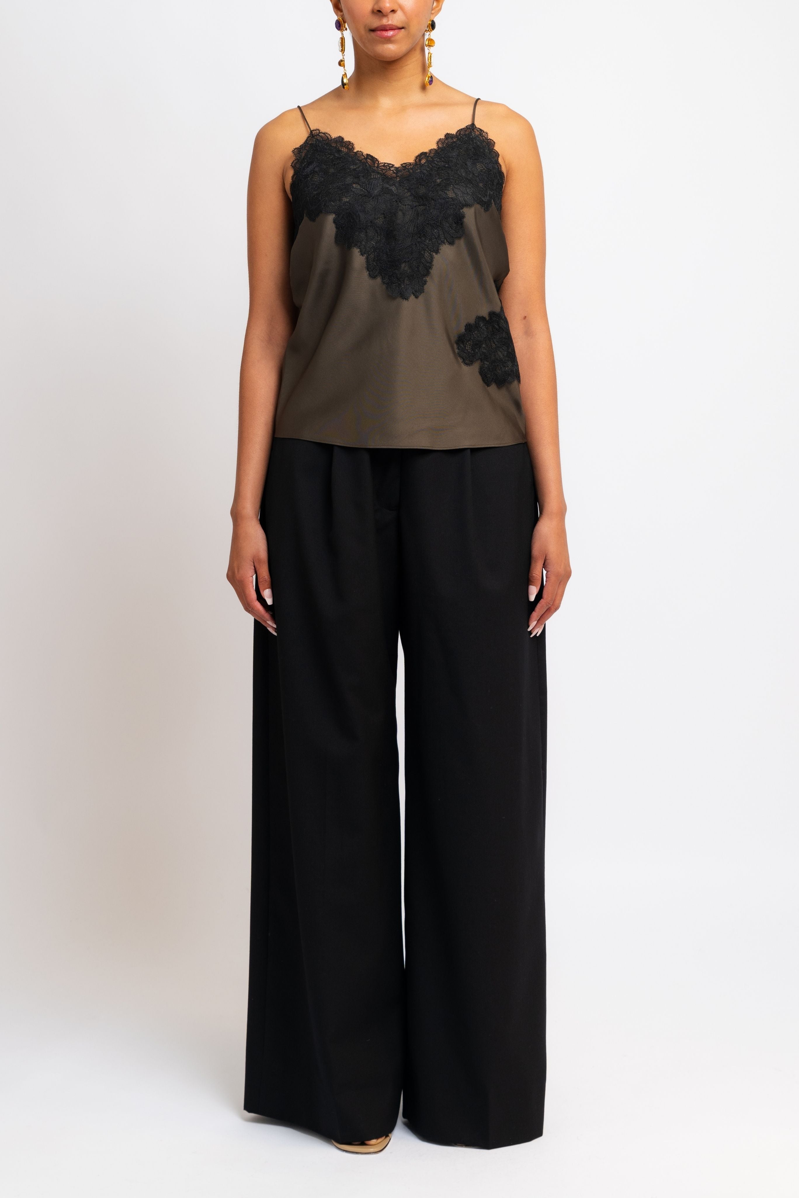 Lace Silk Camisole