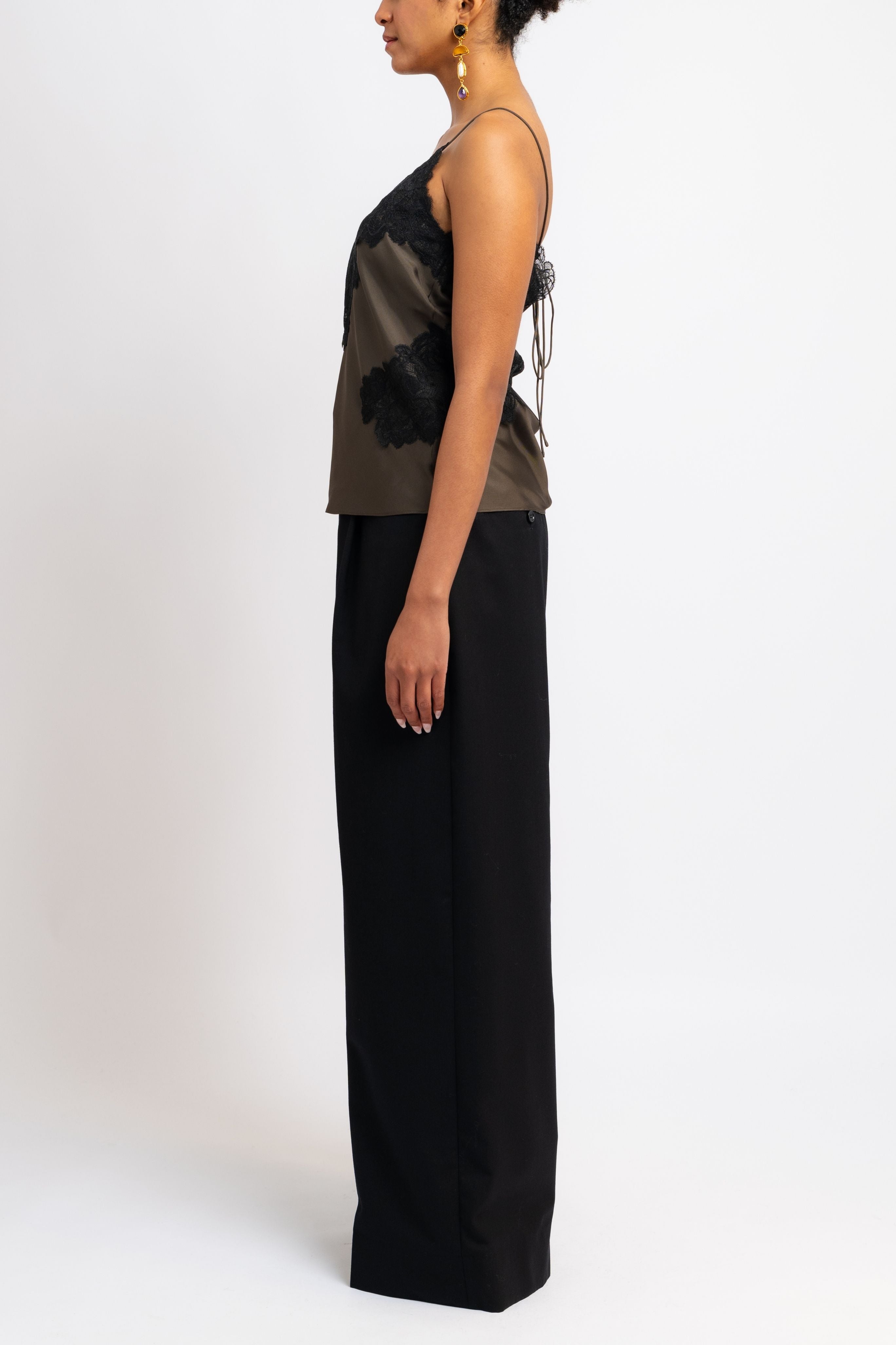 Lace Silk Camisole