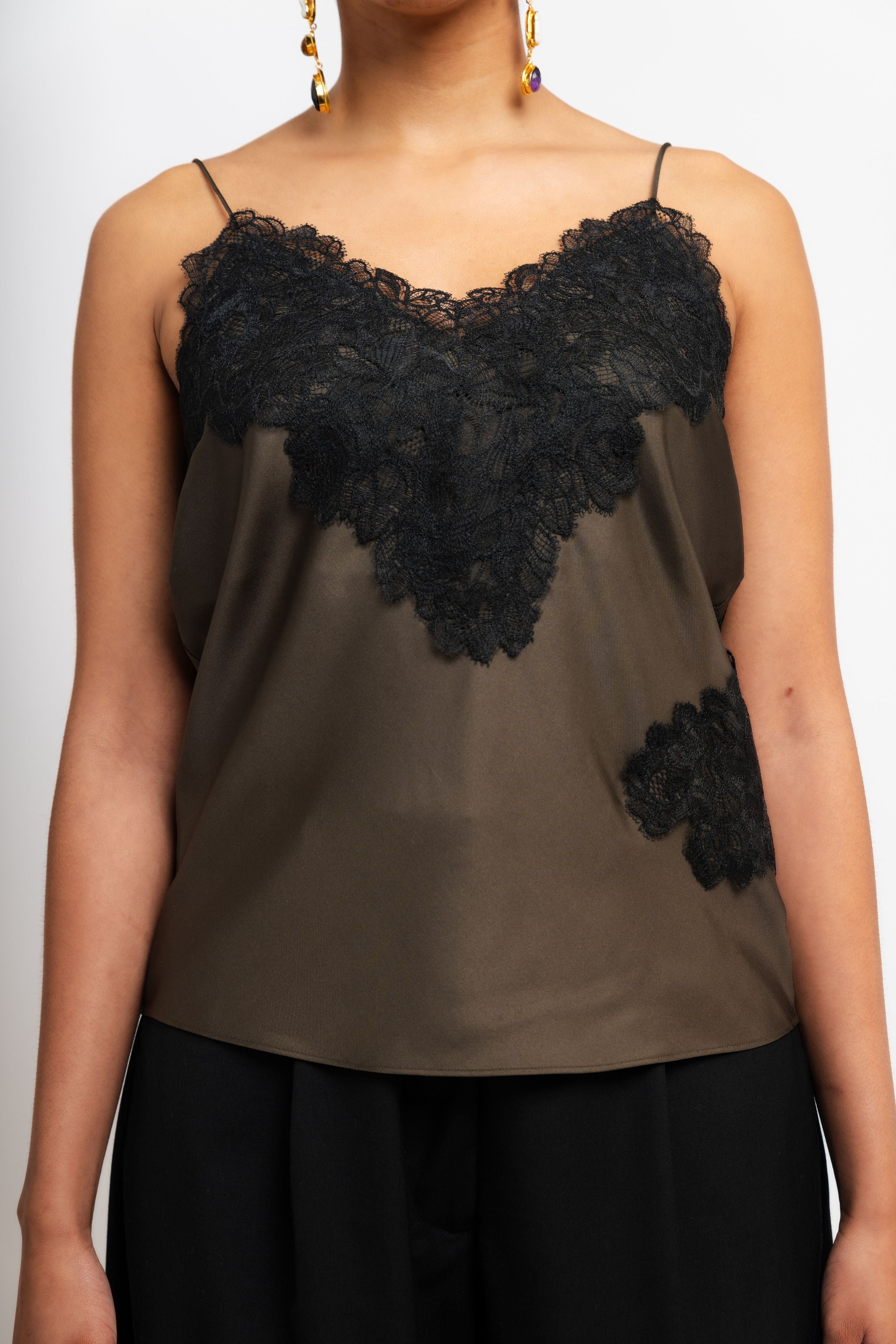 Lace Silk Camisole