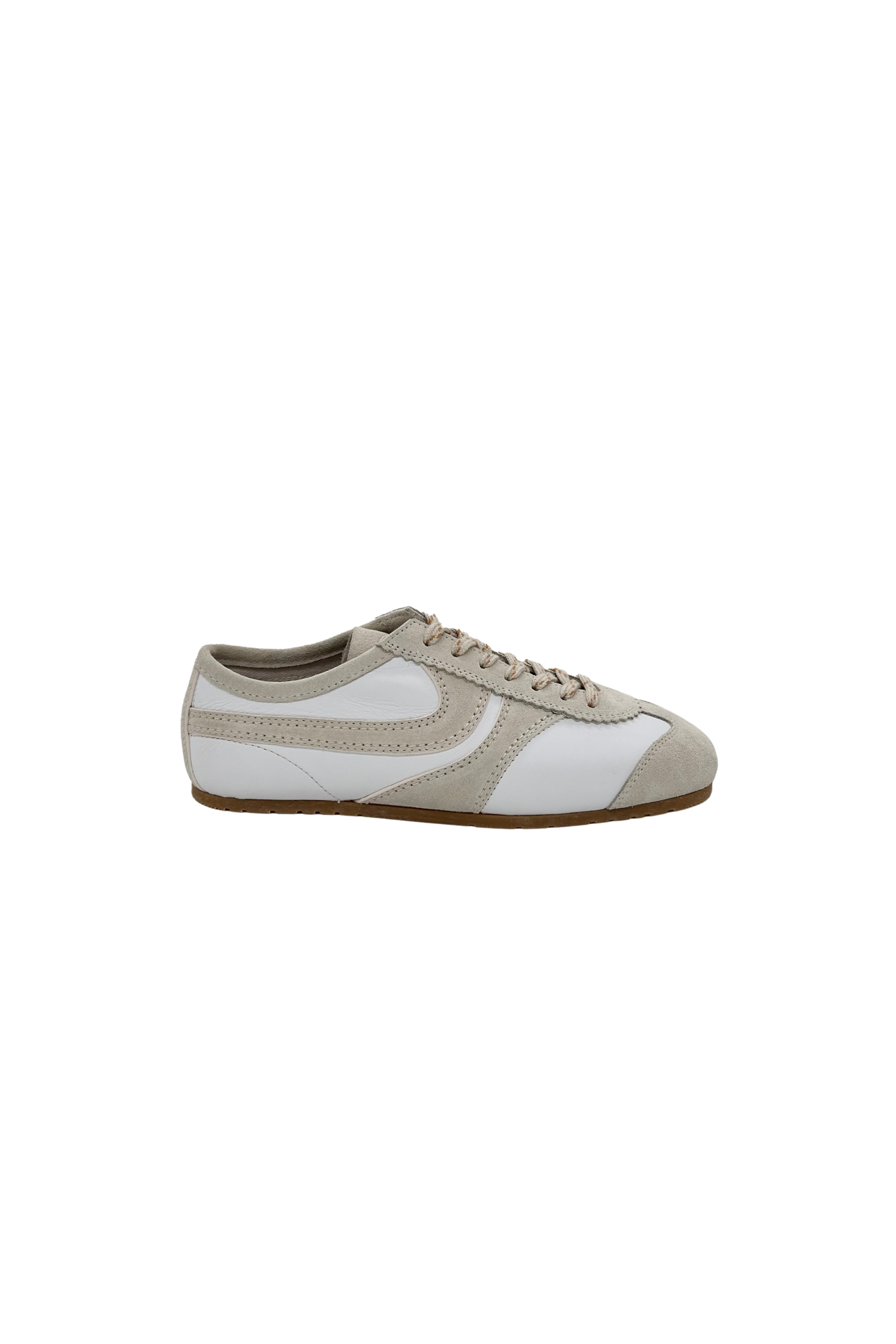 Suede Sneakers in White