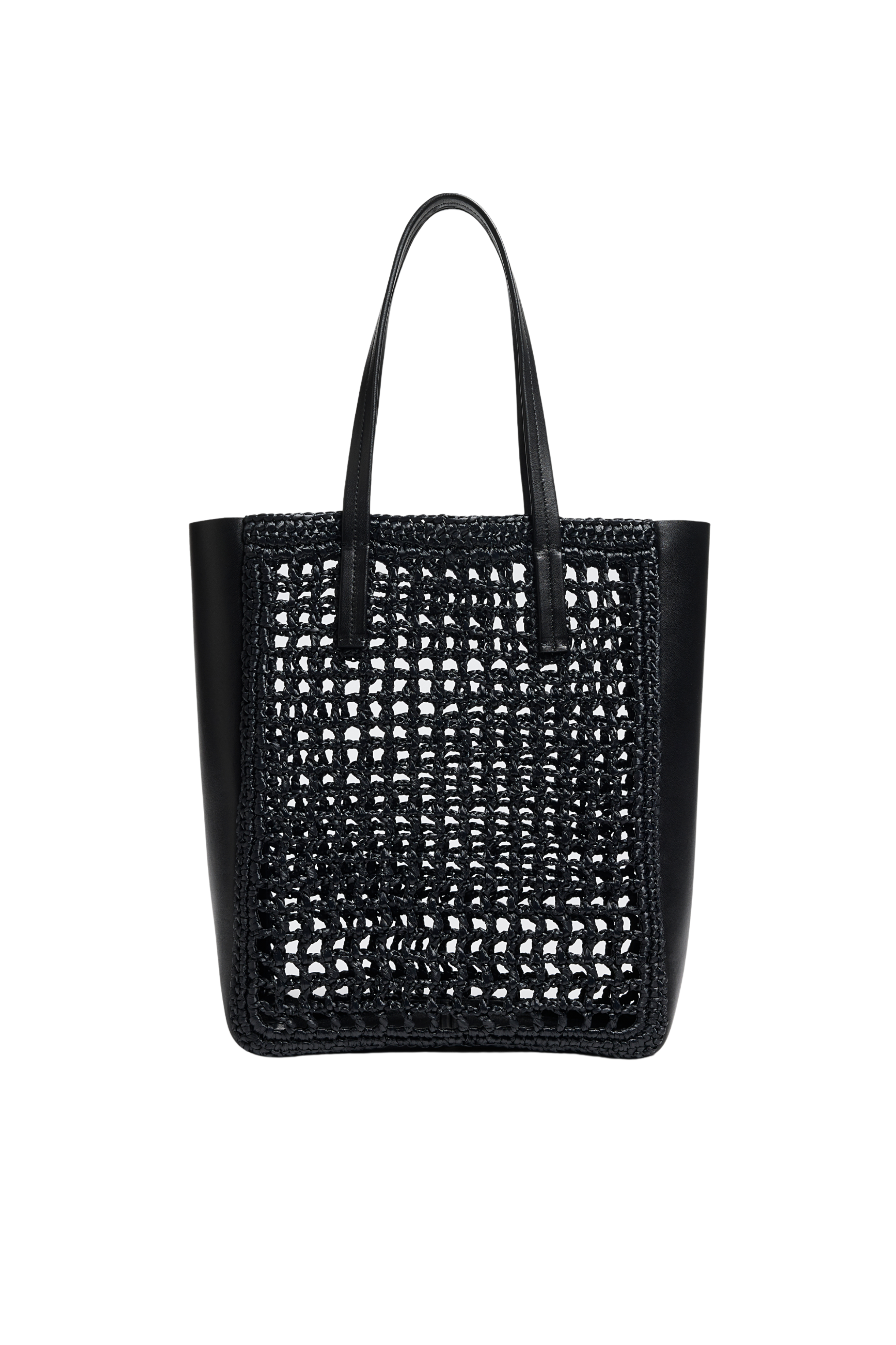 Zoe Small Raffia Tote