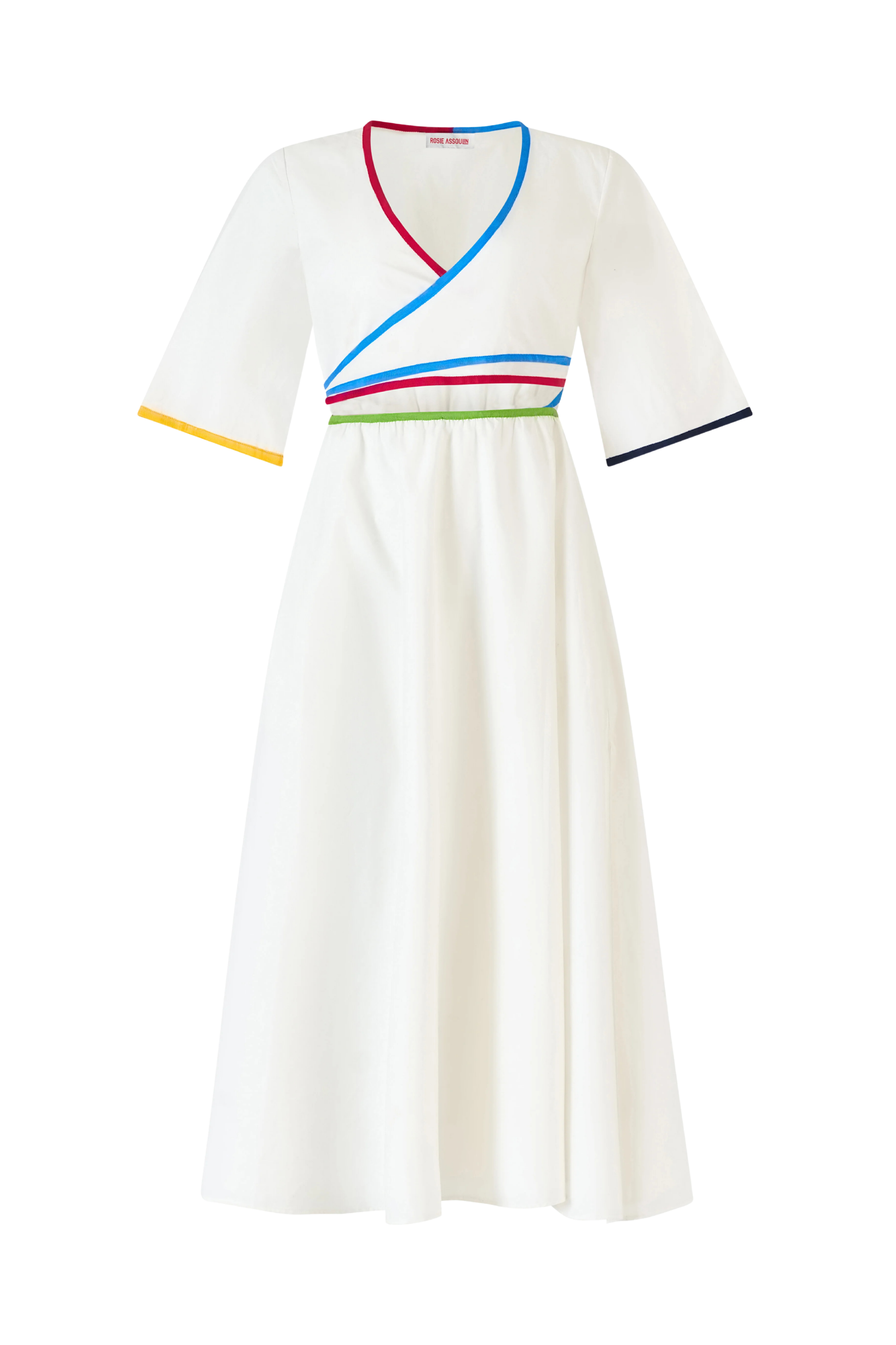 Ribbon Wrap Dress