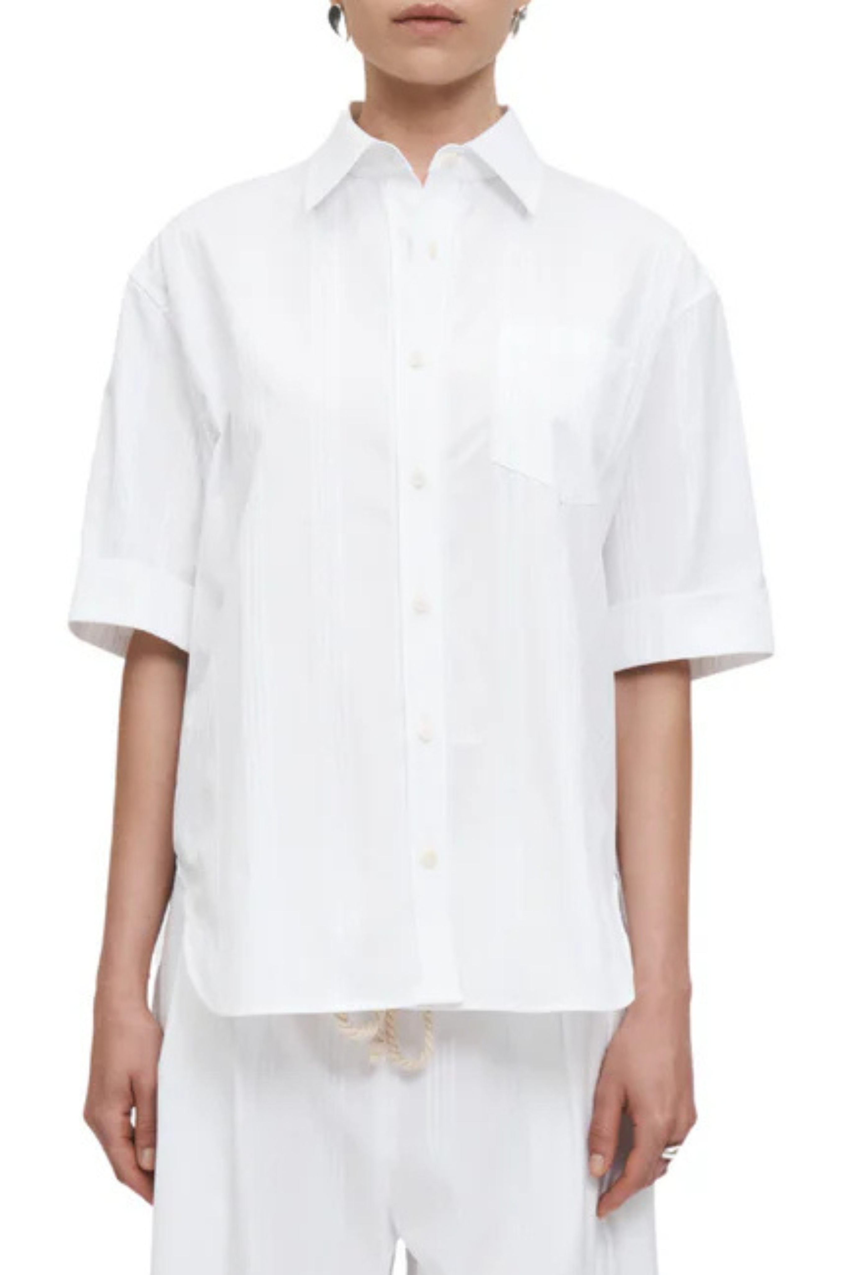 Short Sleeve Oversized Shirt