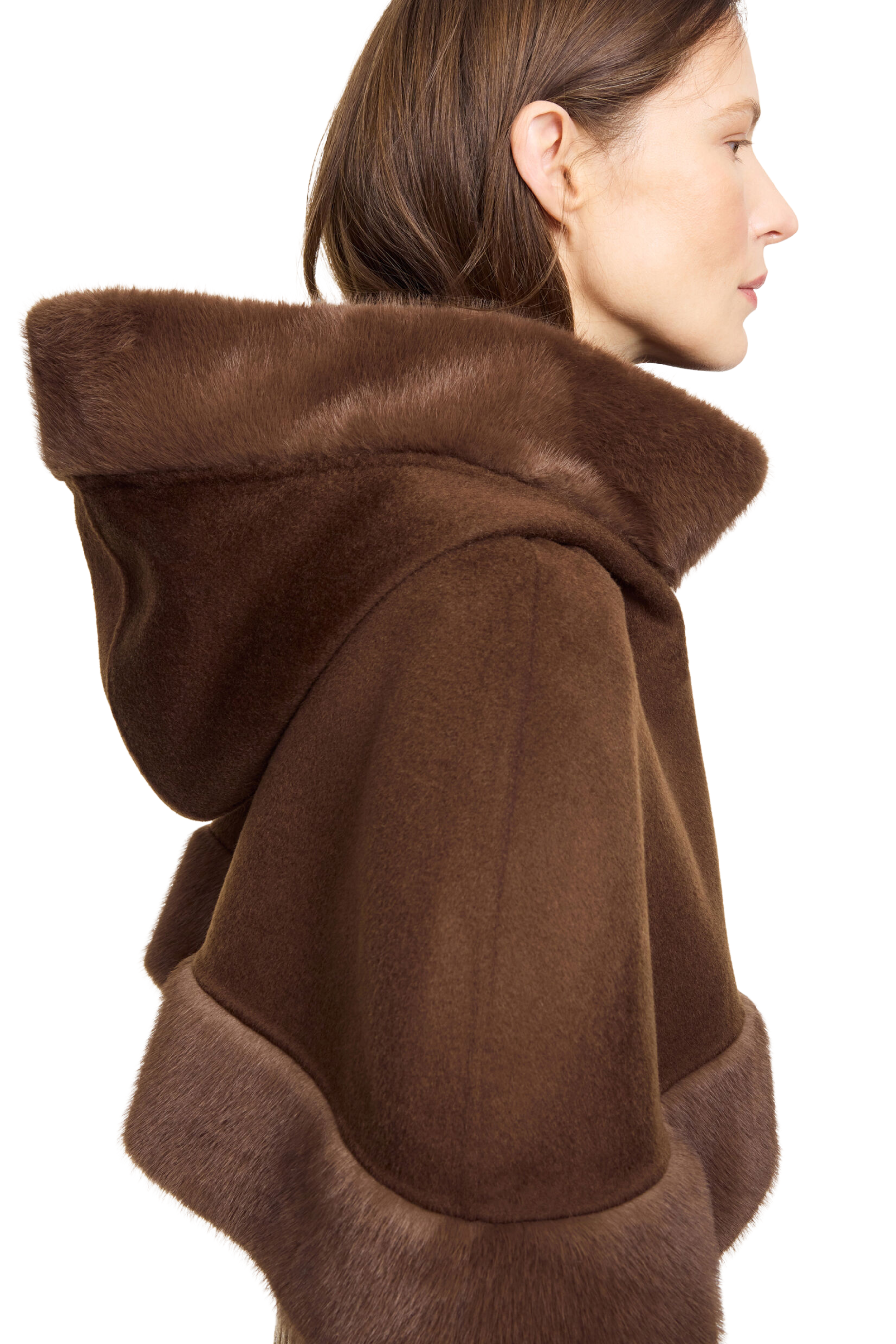Marta Hood in Brown