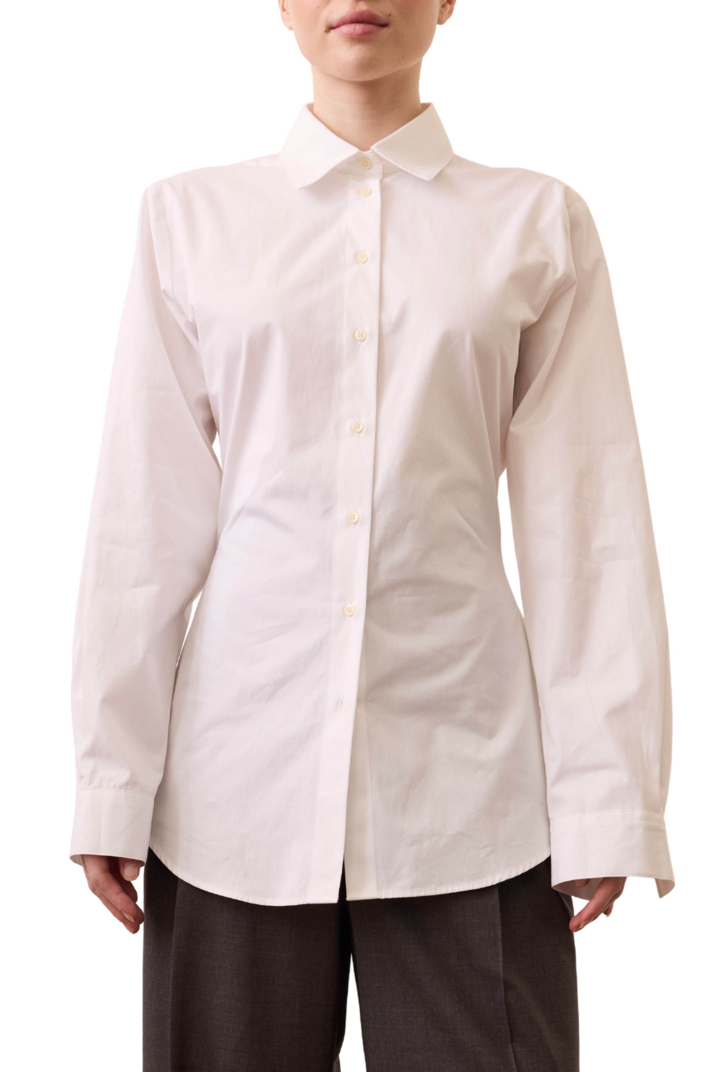Poplin Shaped Shirt