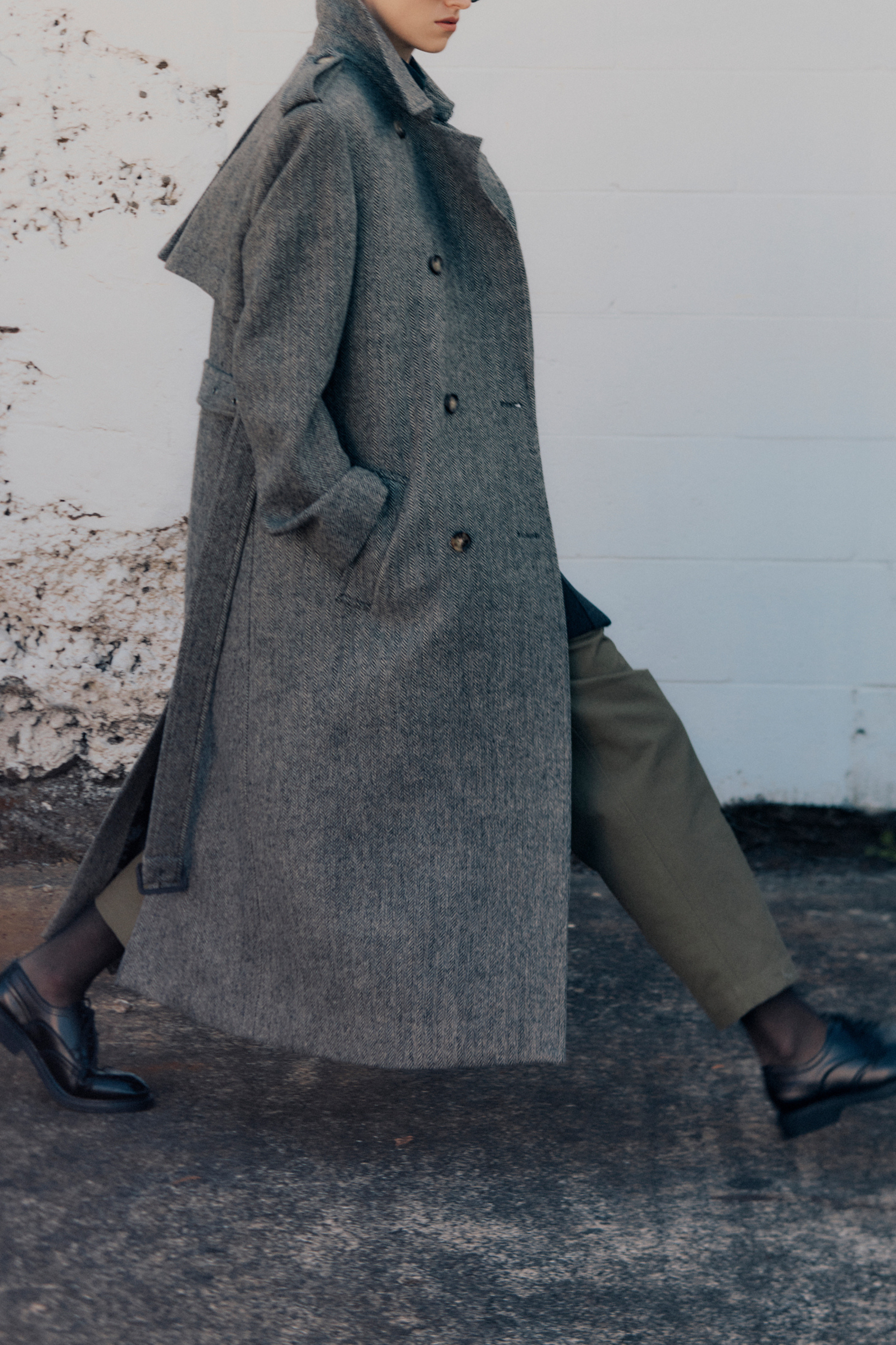 Herringbone Trench
