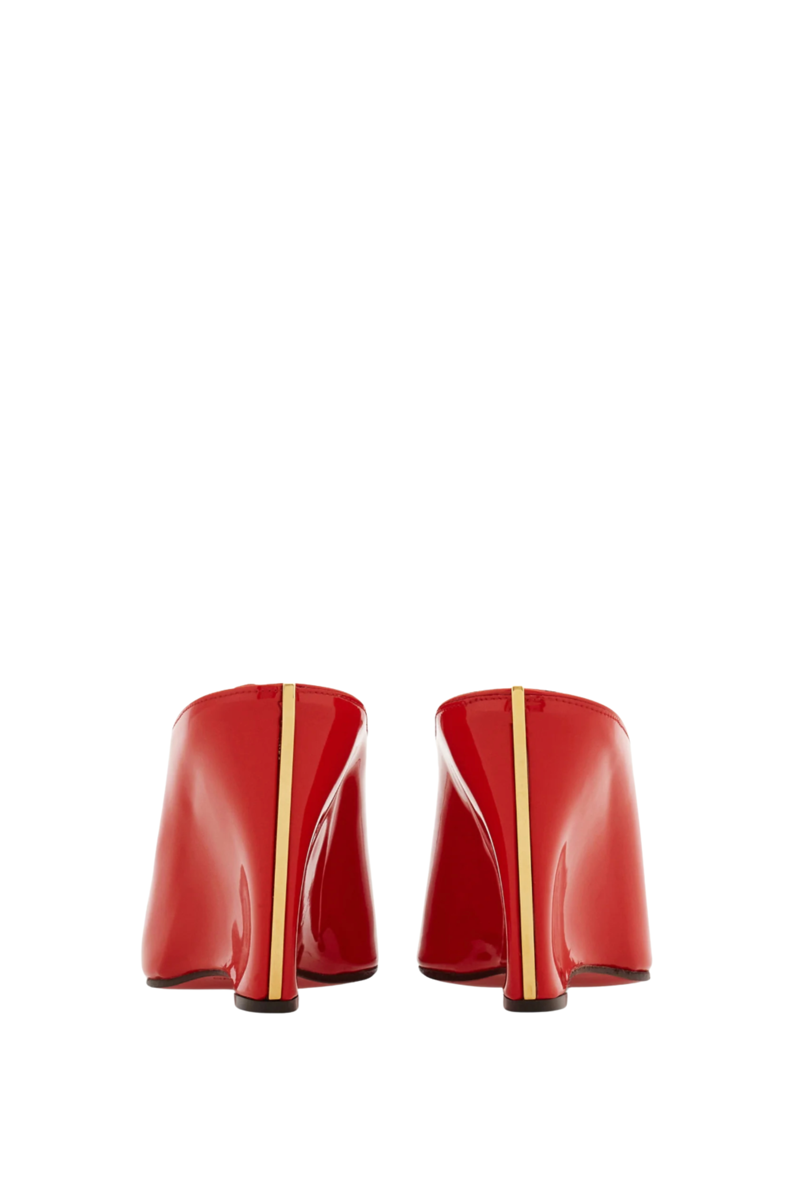 Mule Wedge in Red