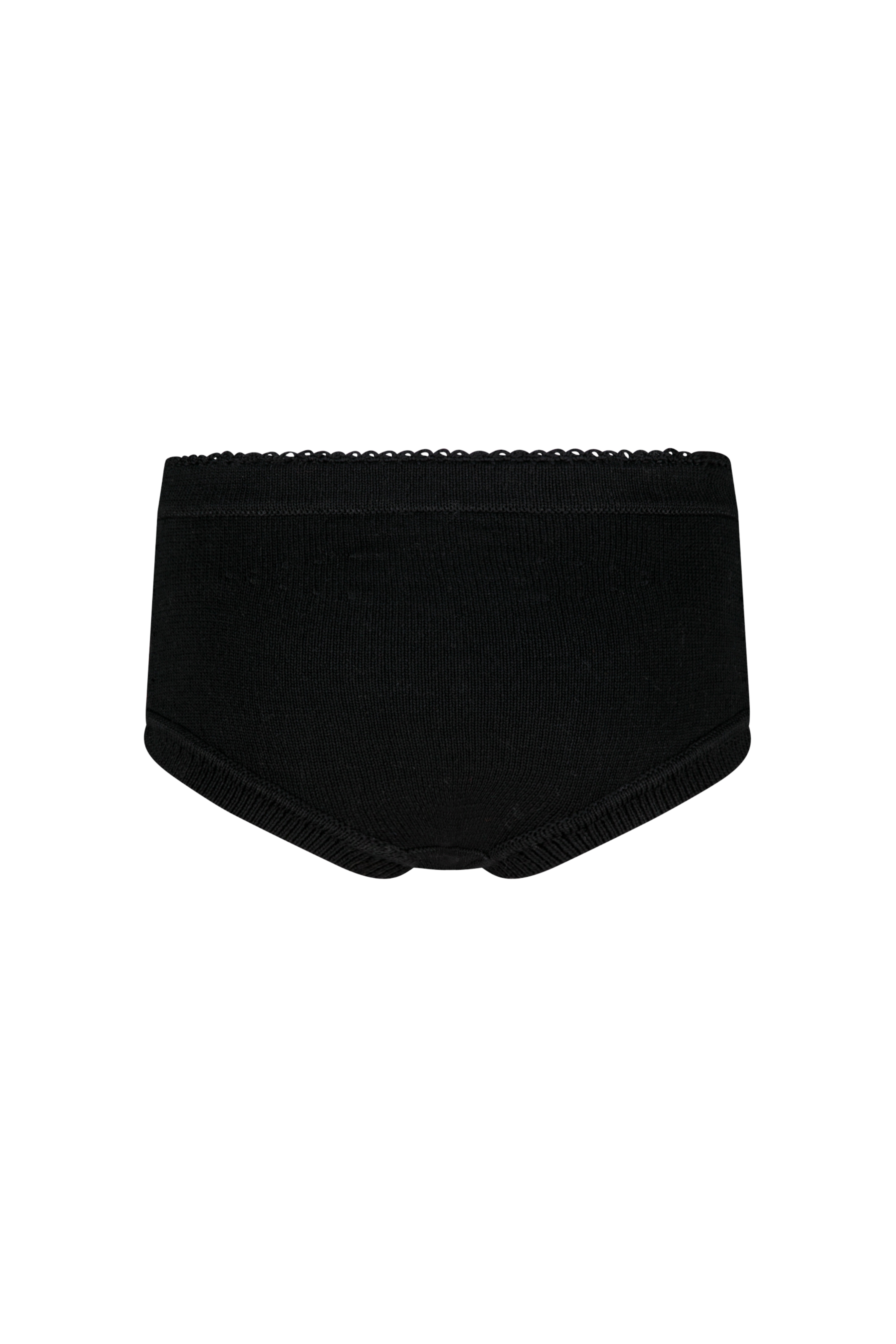 DRIES VAN NOTEN Tak Black Knit Briefs