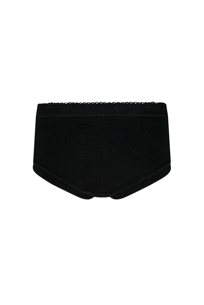 DRIES VAN NOTEN Tak Black Knit Briefs