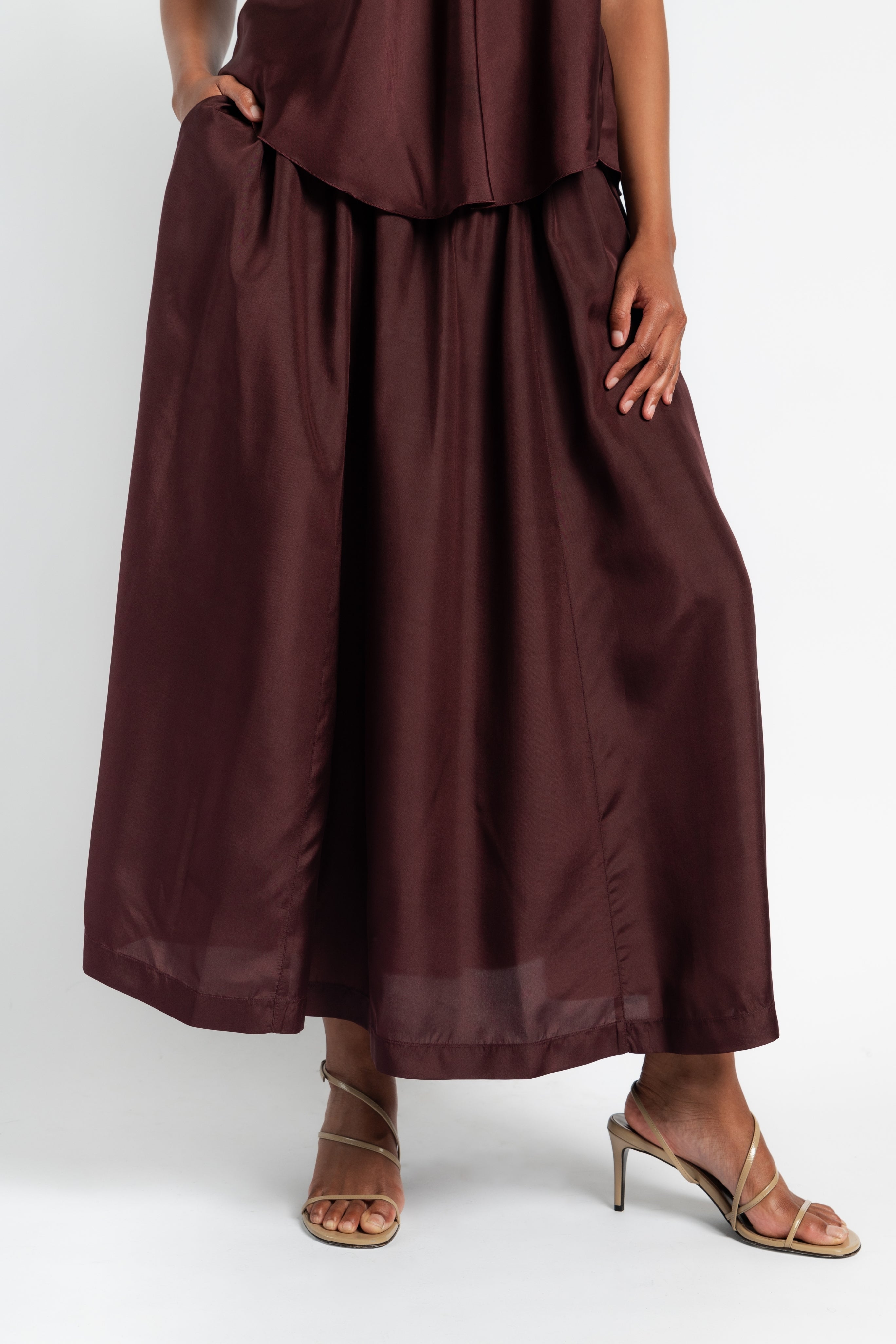 Habotai Silk Essential Skirt
