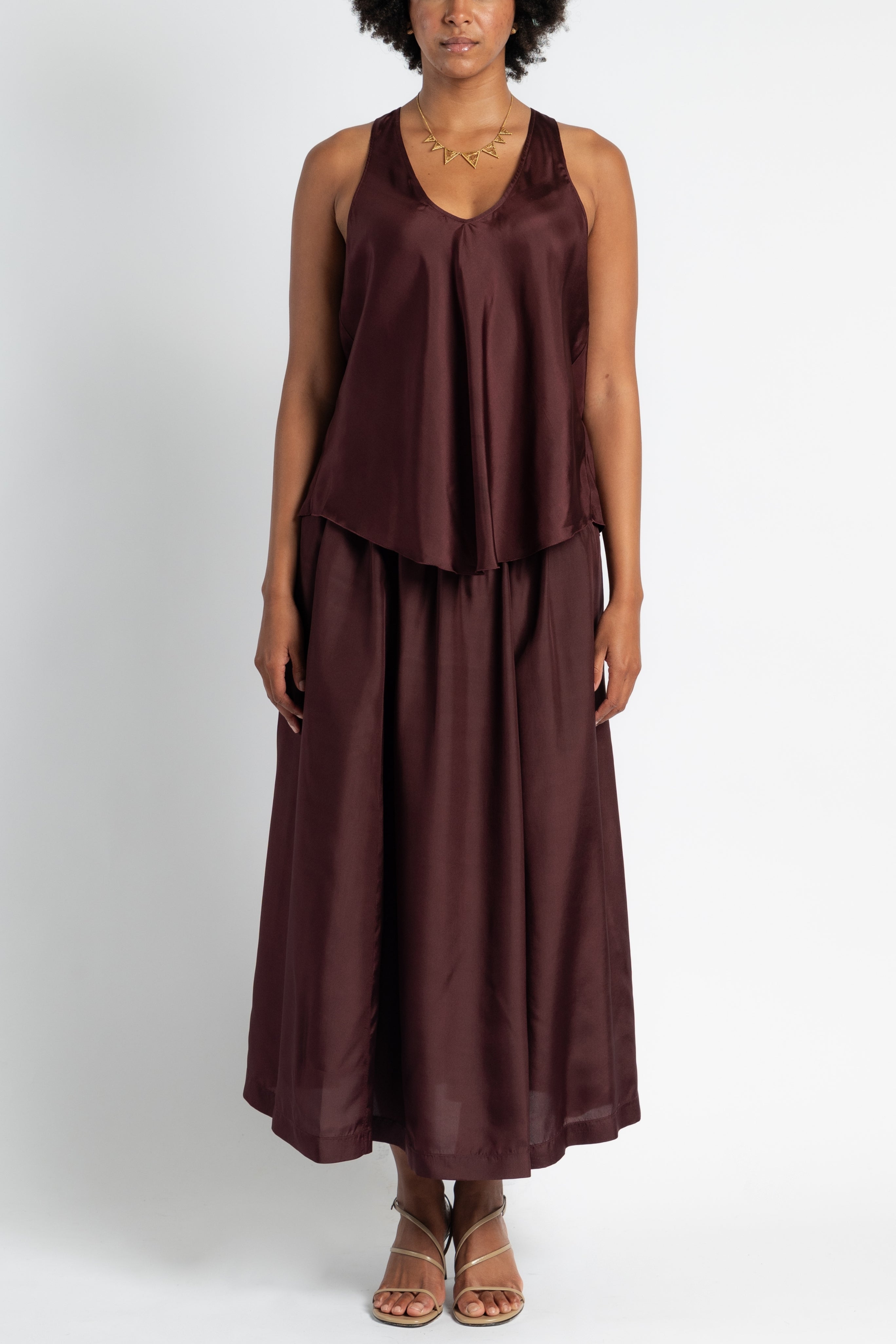 Habotai Silk Essential Skirt