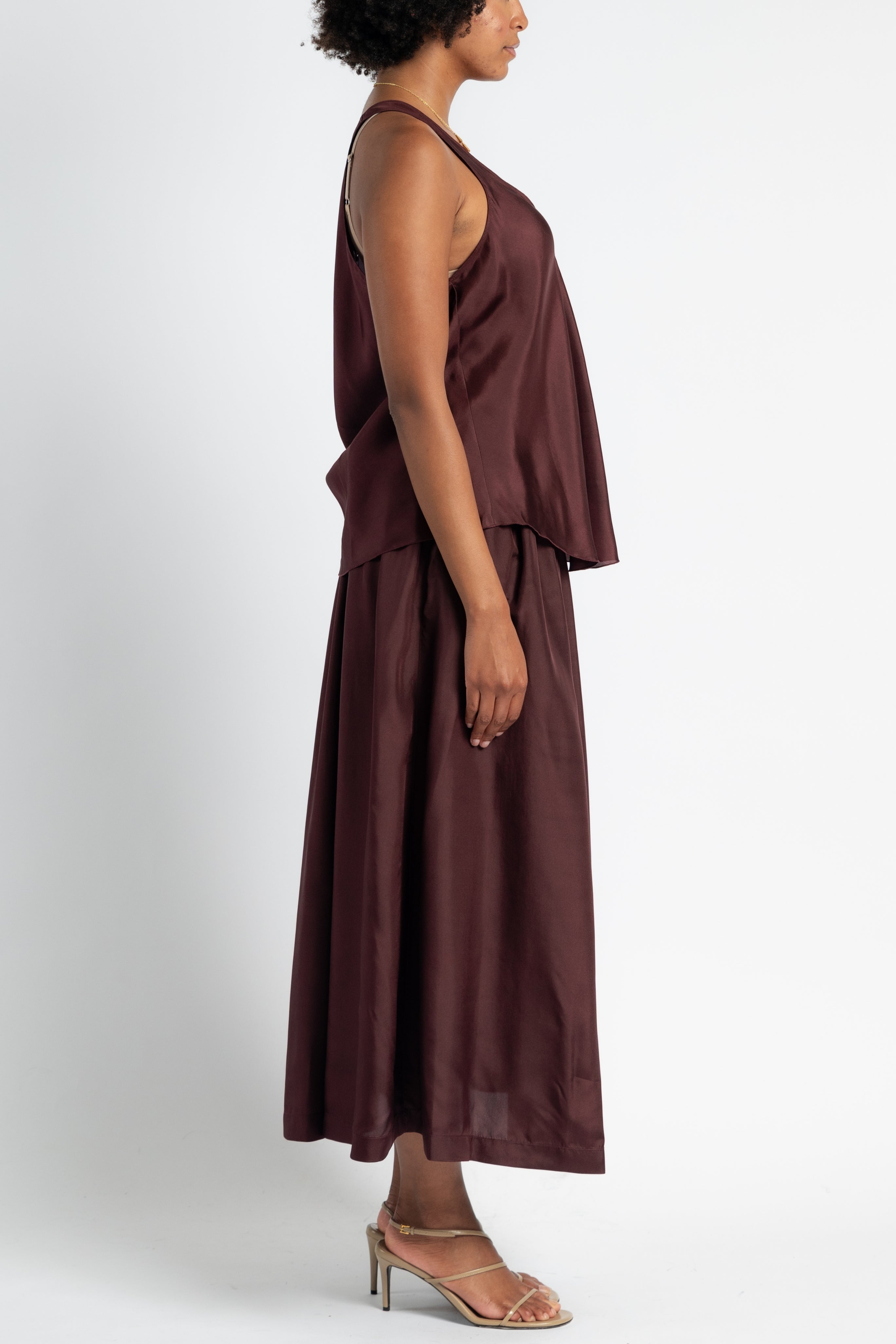 Habotai Silk Essential Skirt
