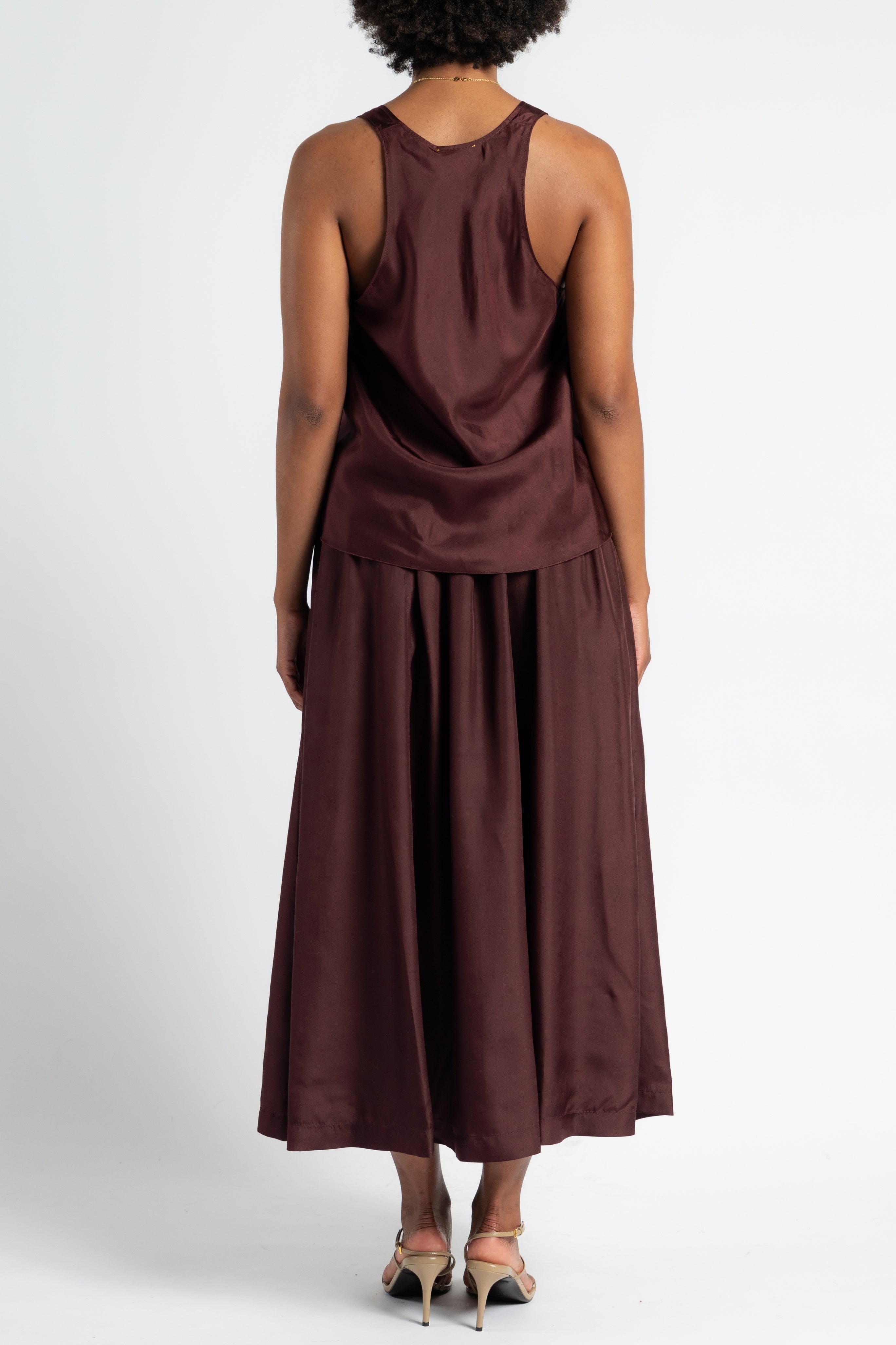Habotai Silk Essential Skirt