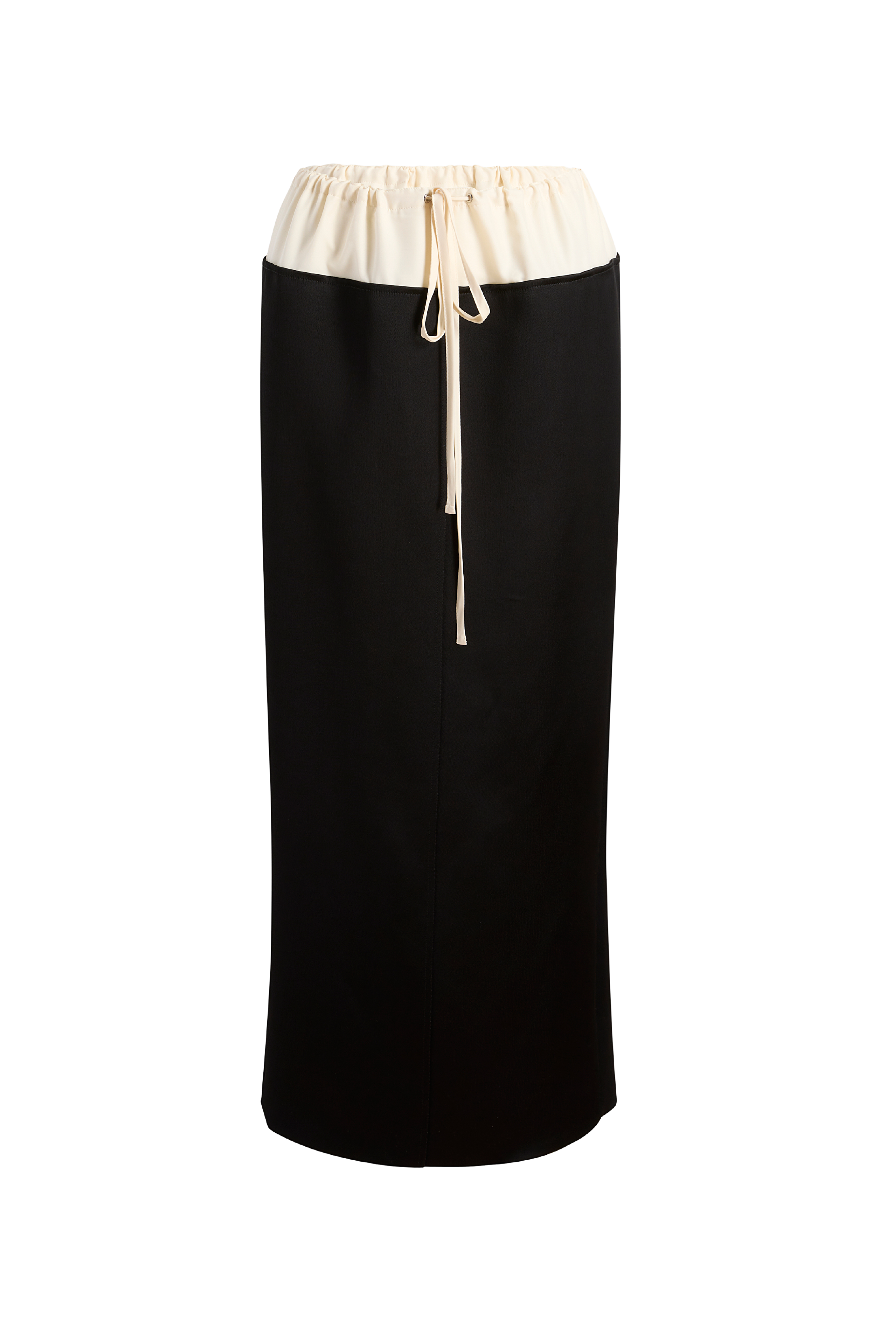 KHAITE Chet Contrast Skirt