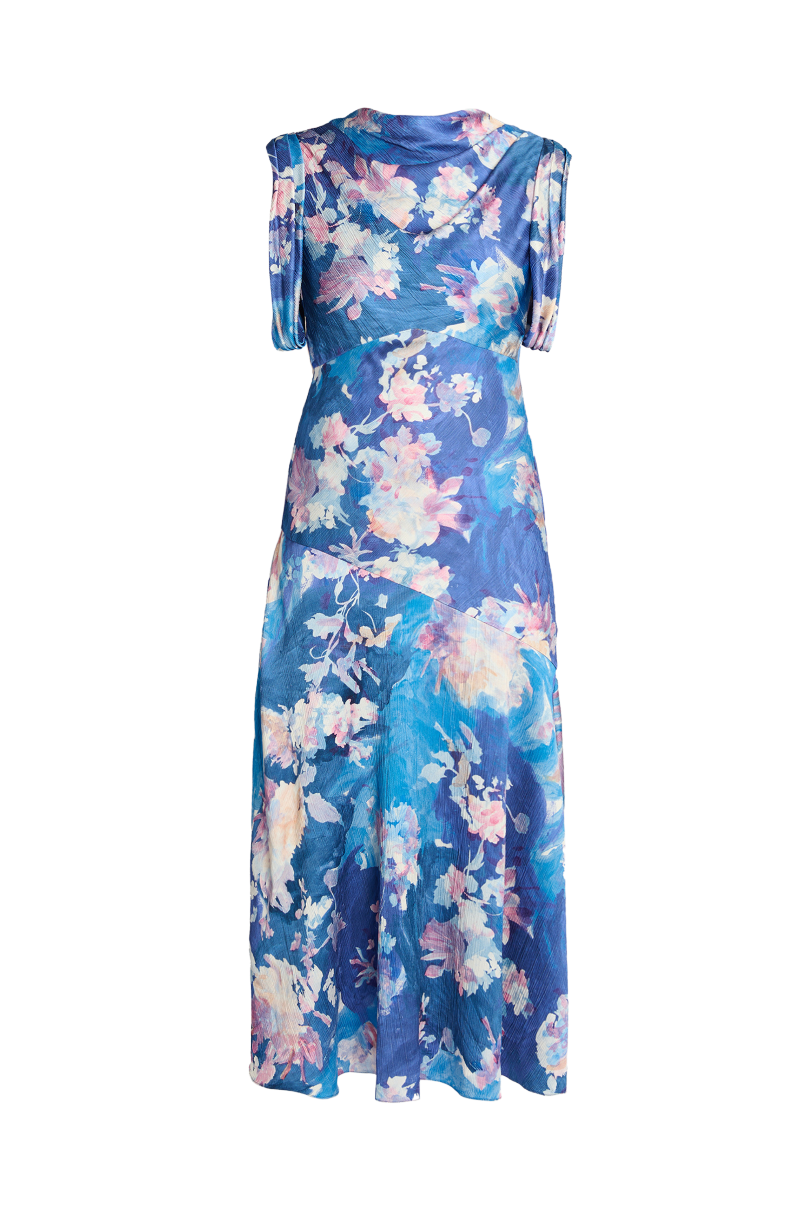 Floral Sleeveless Midi Dress