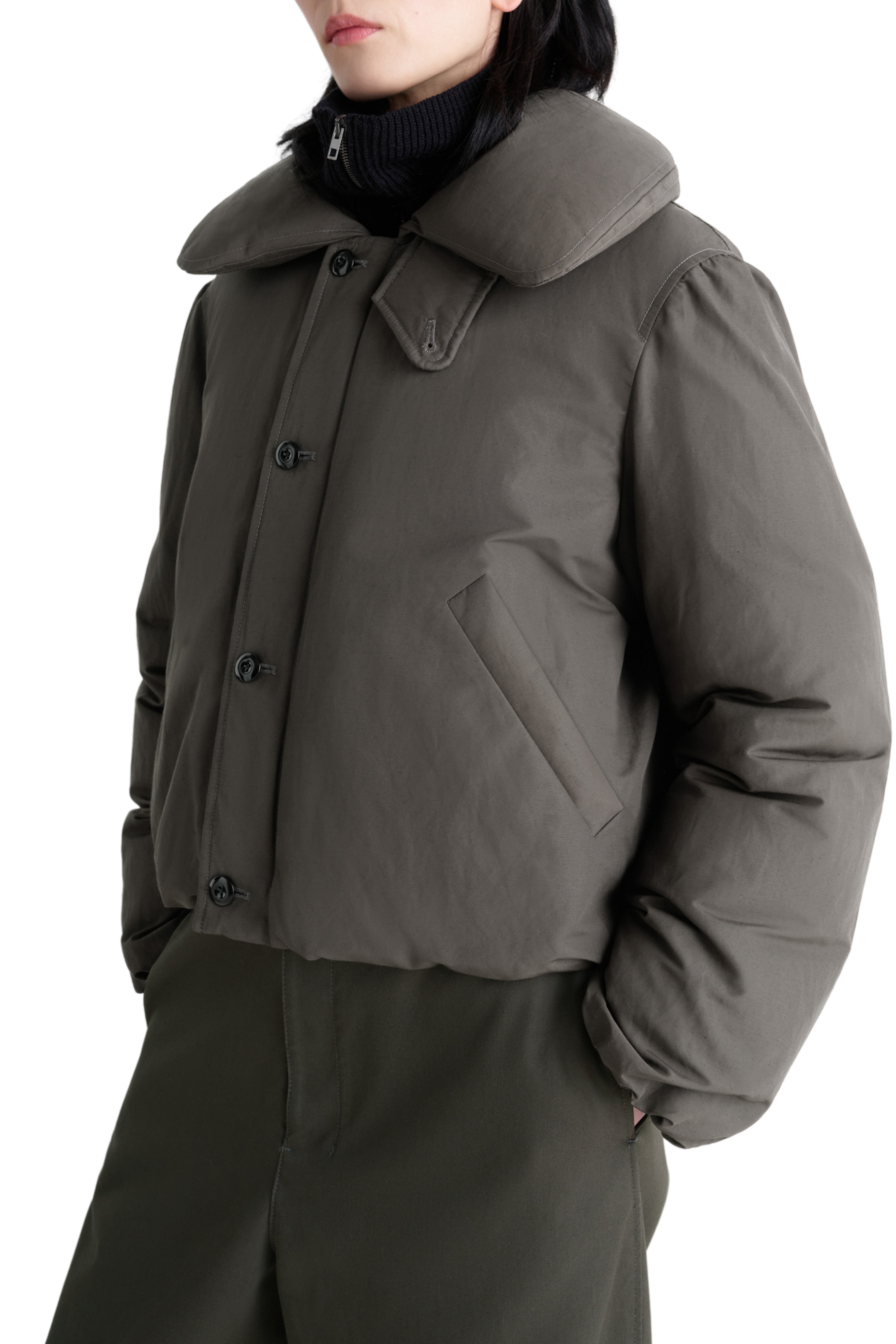 Short Puffer Blouson