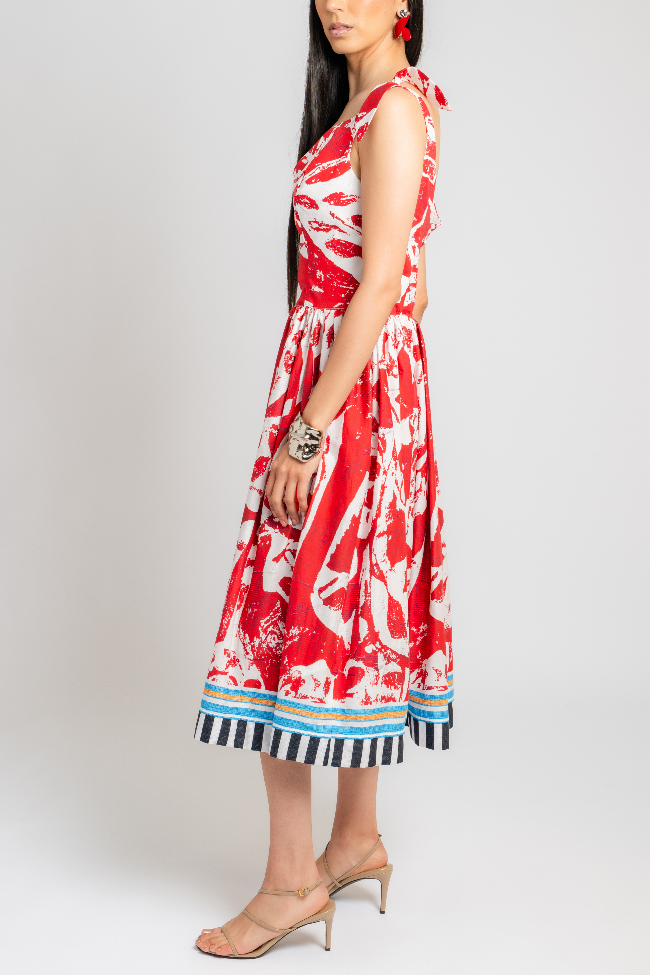 Shoulder Tie Dress