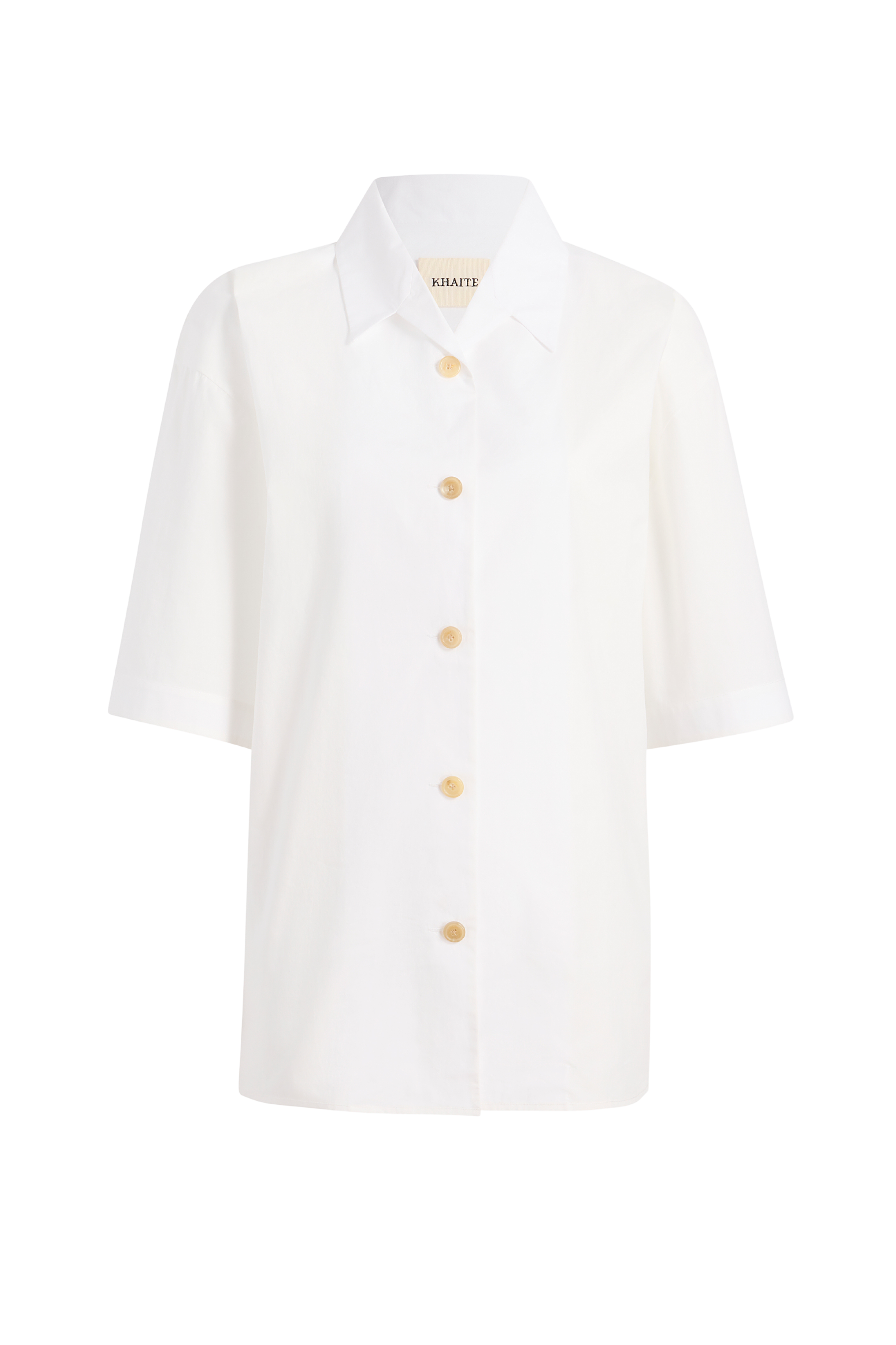 KHAITE Owen Poplin Shirt