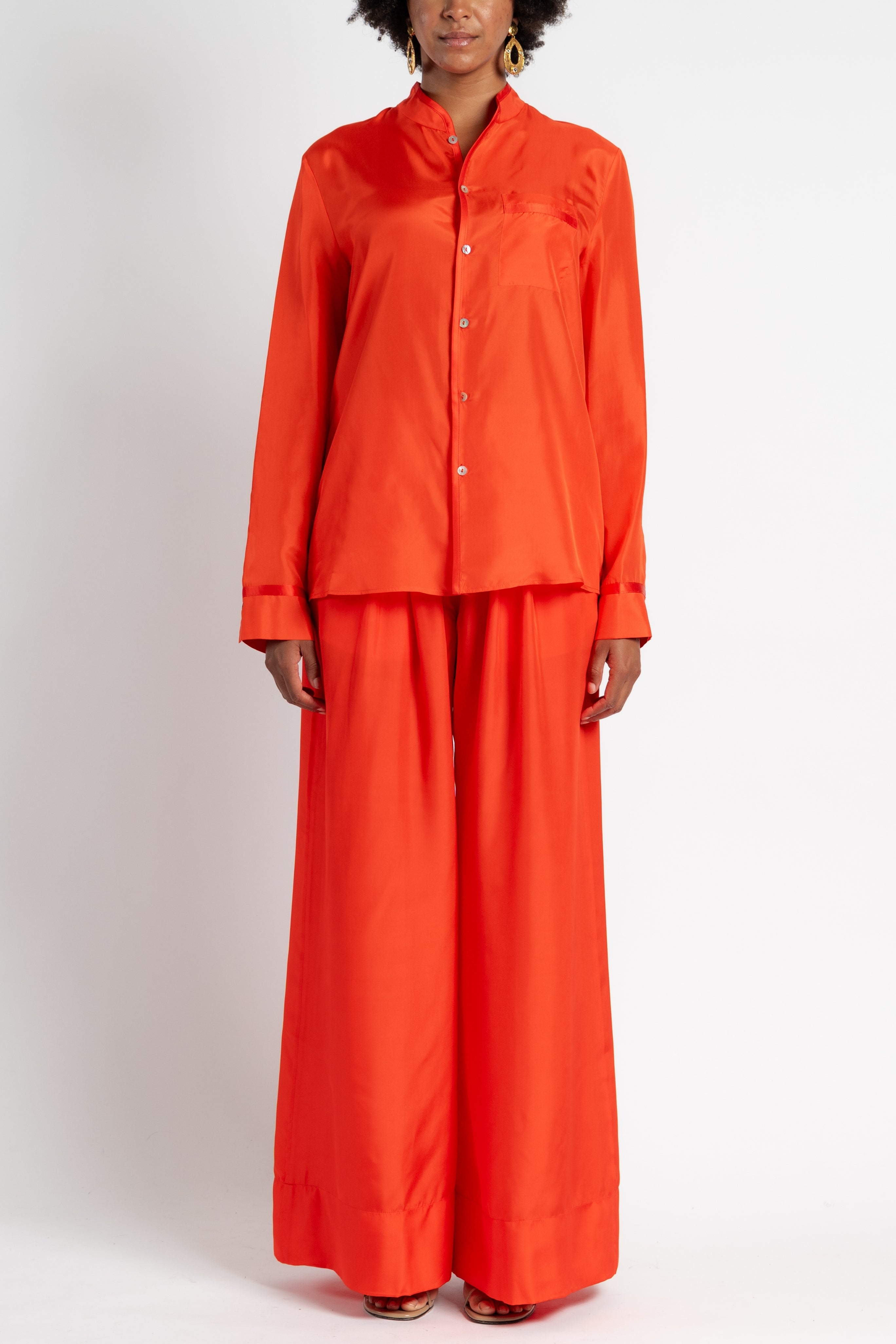 Habotai Silk Shirt