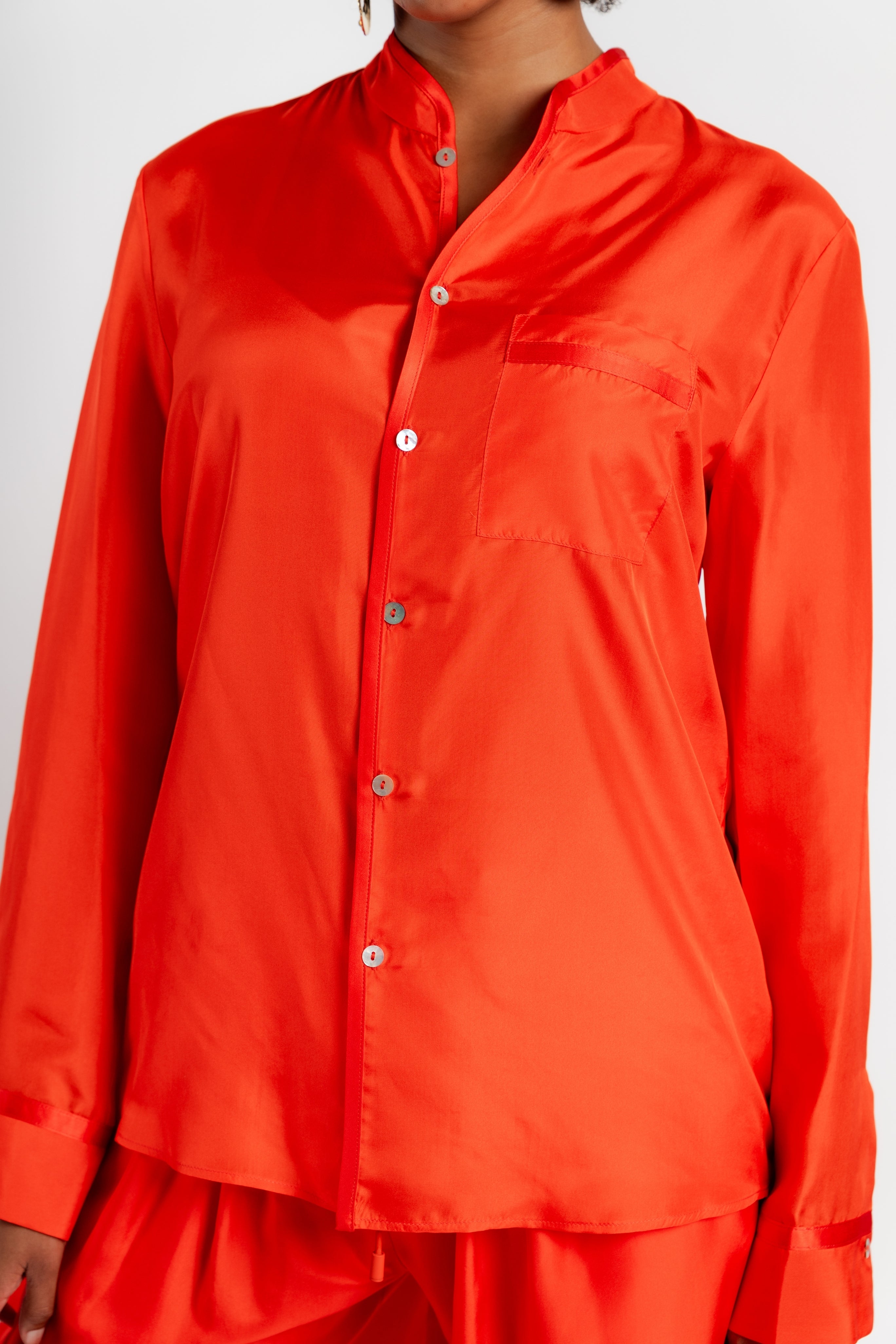 Habotai Silk Shirt