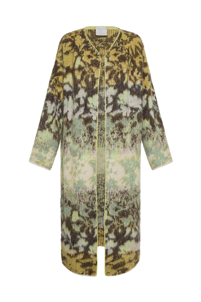 FORTE FORTE Knit Jacquard Coat