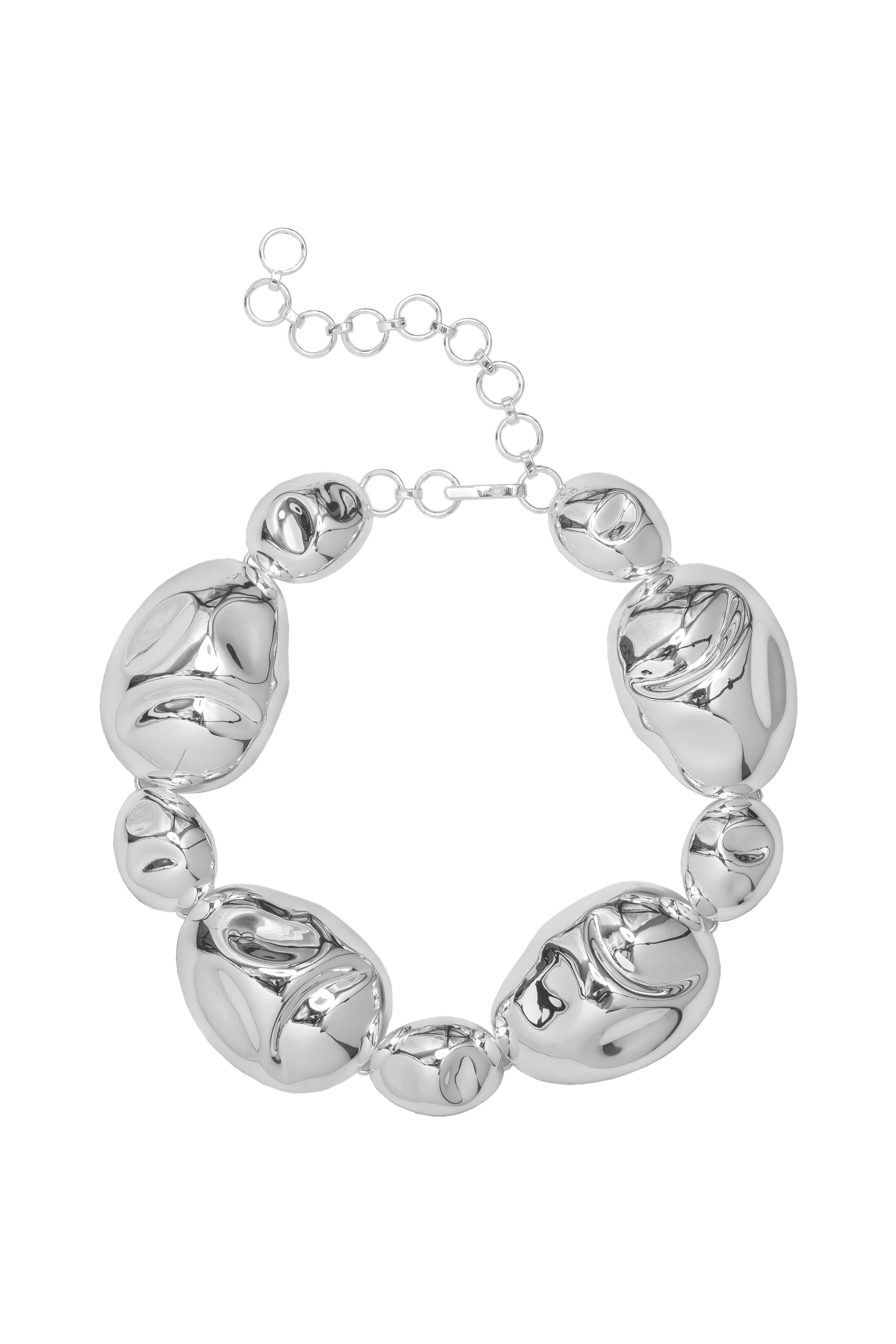 Oriente Silver Choker Necklace