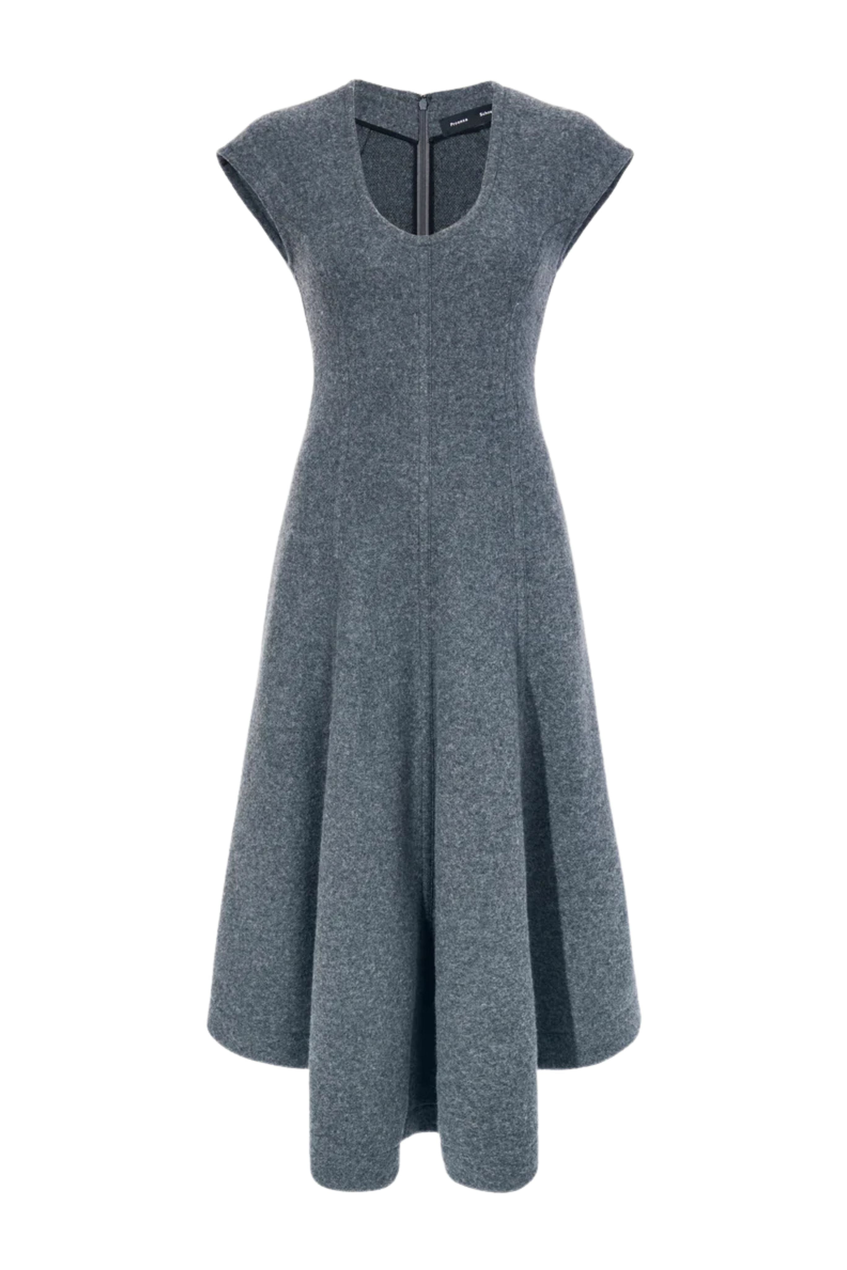 Delilah Wool Jersey Dress