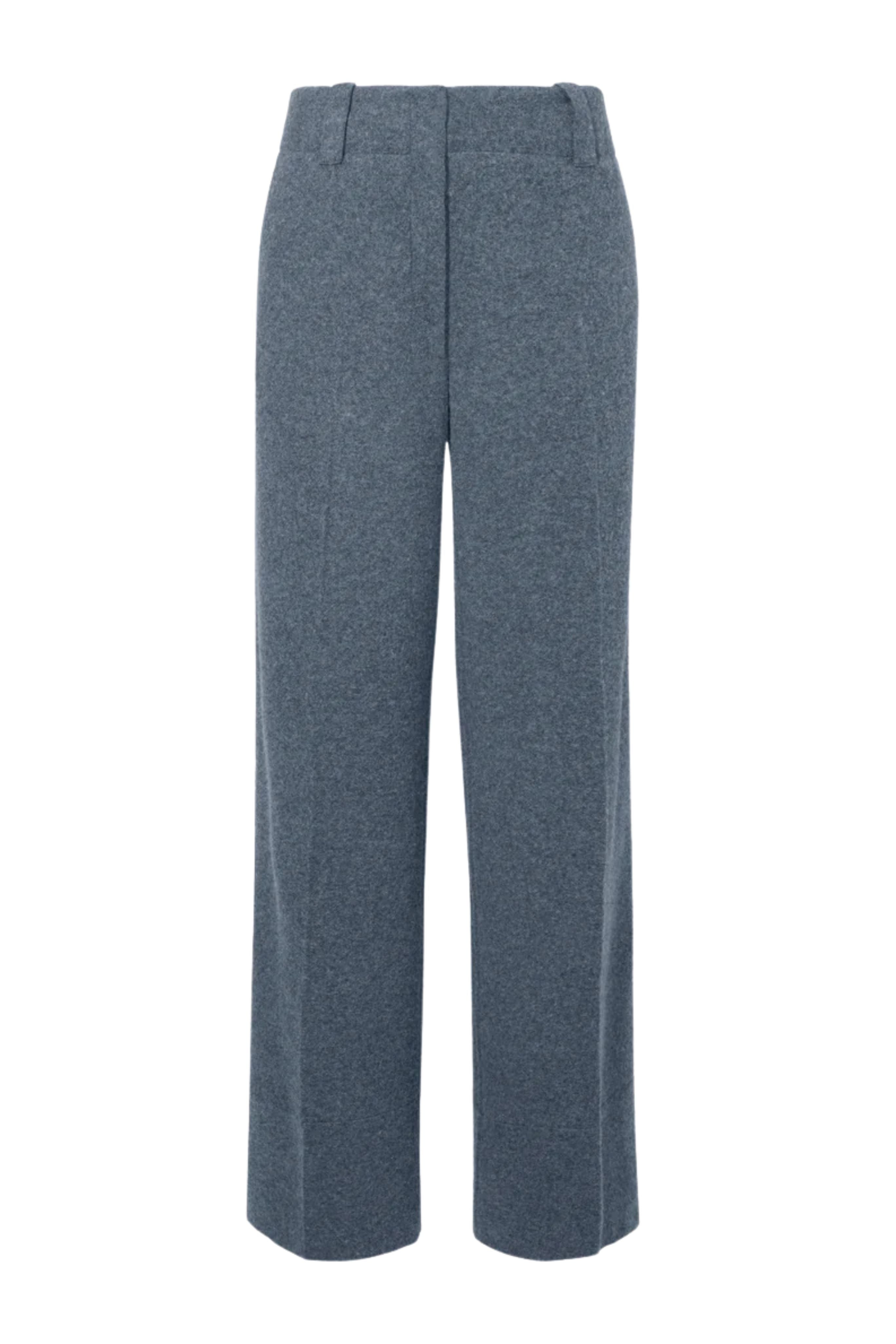 Violet Wool Jersey Pant