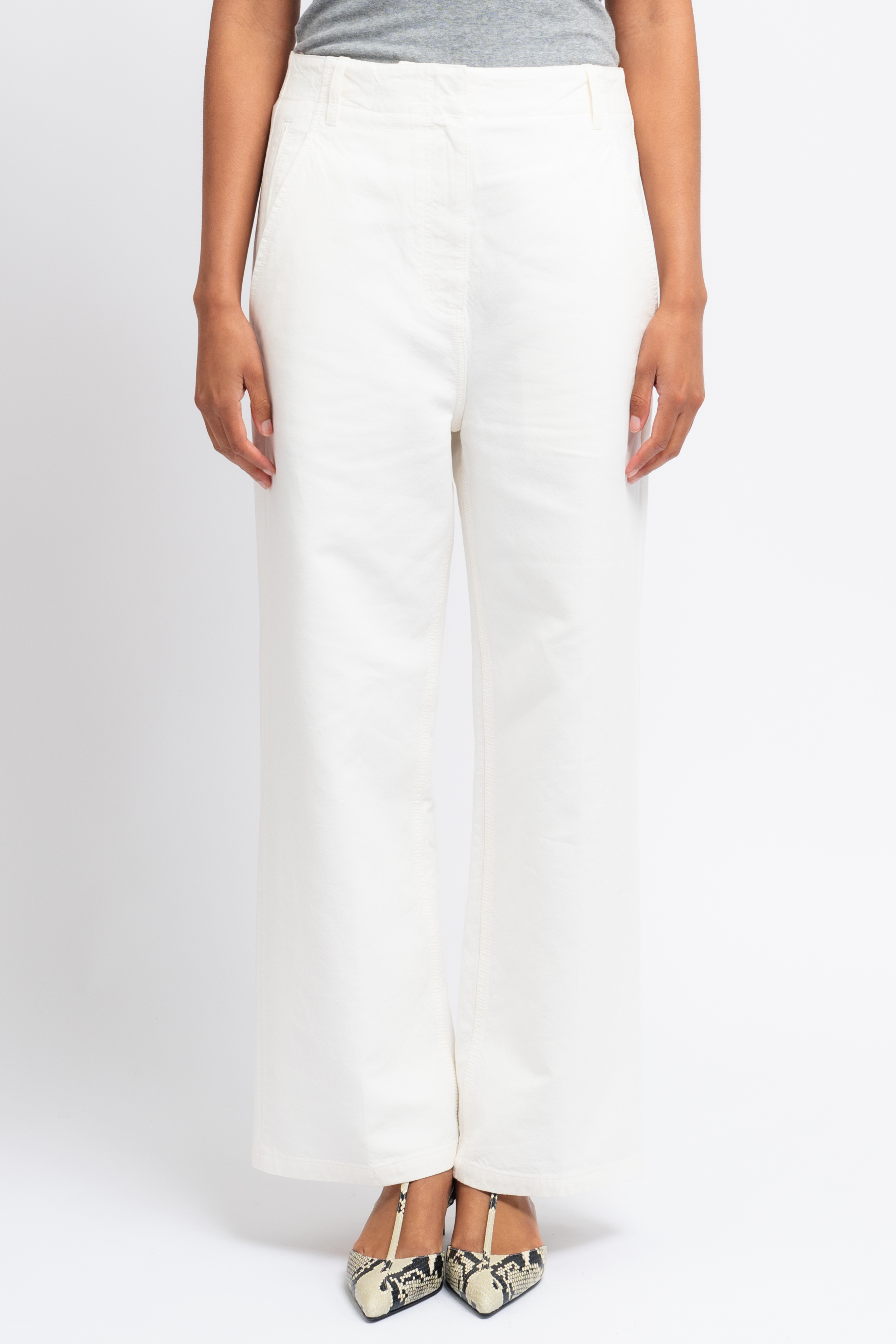 Garment Dyed Cotton Dobby Barry Jean