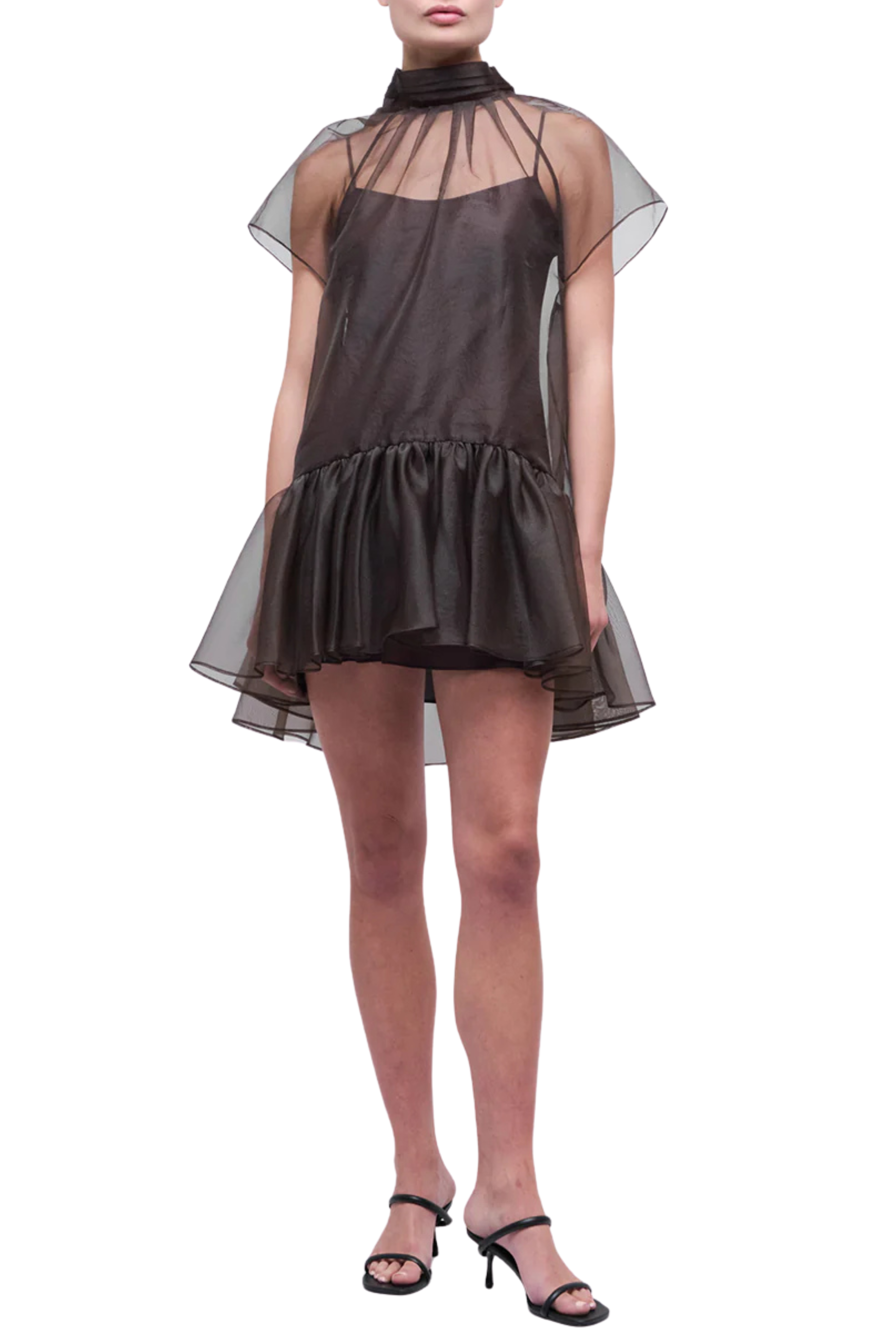 Beaux Tiered Mini Dress