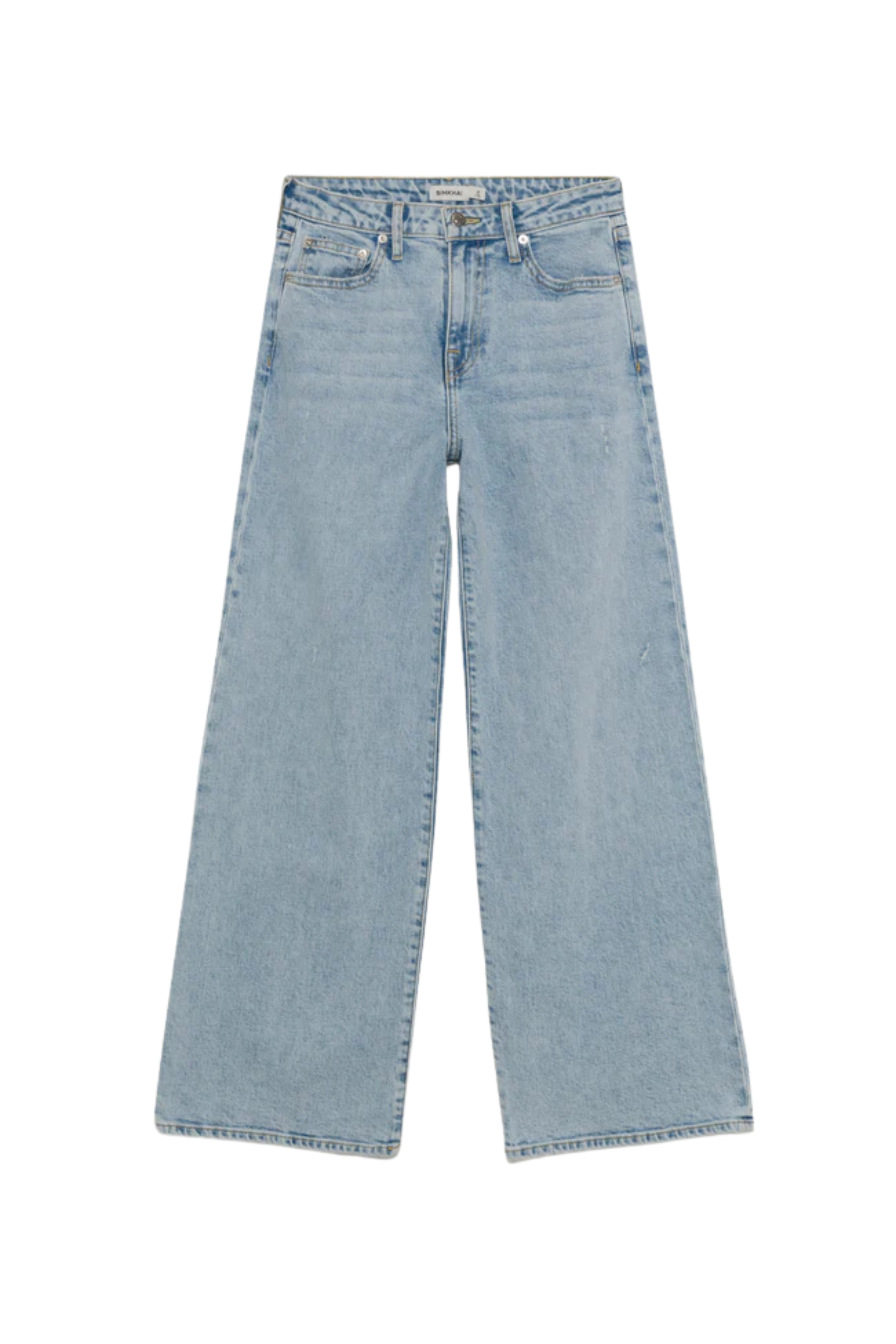 Jude High Rise Wide Crop Denim