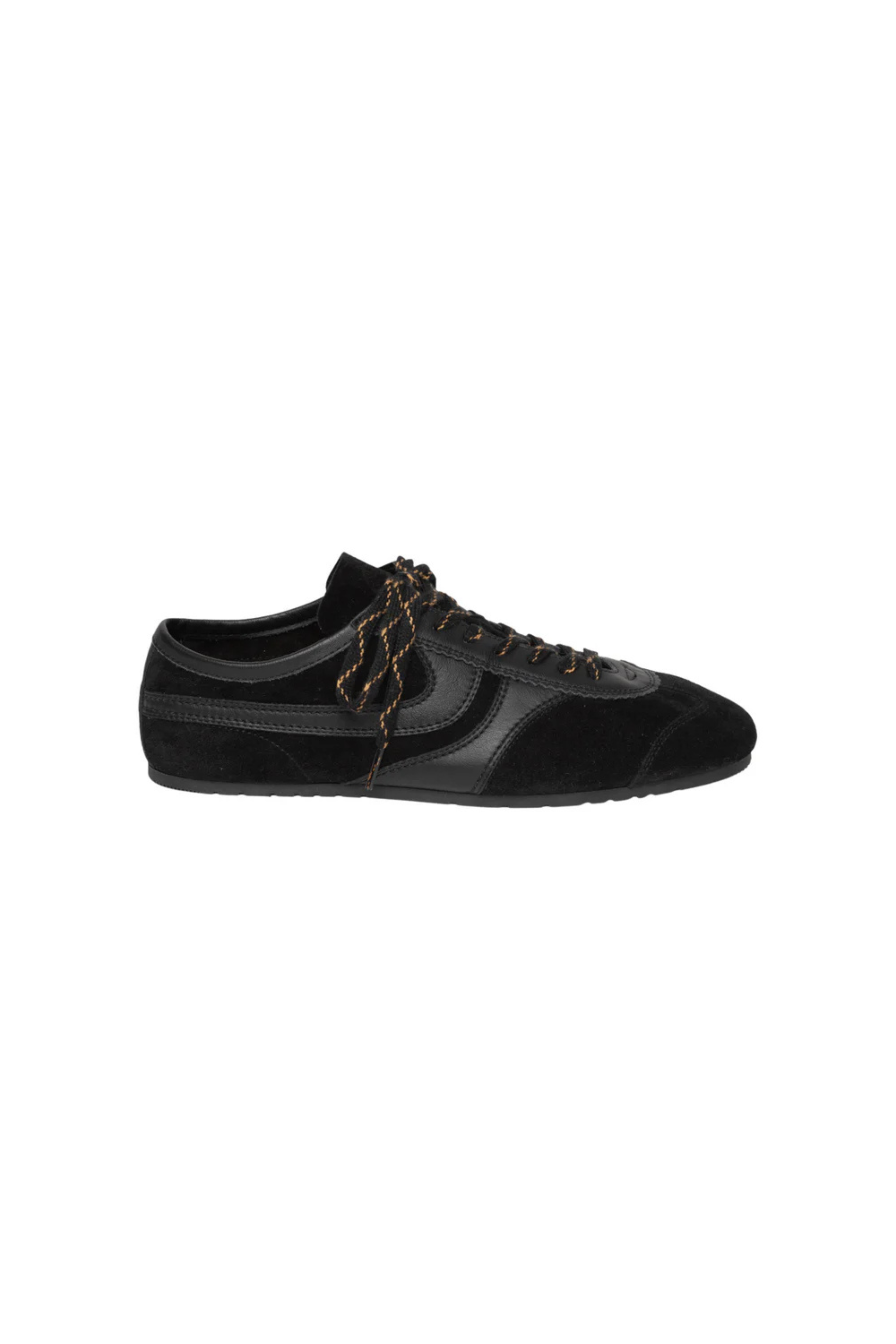 Suede Sneakers in Black