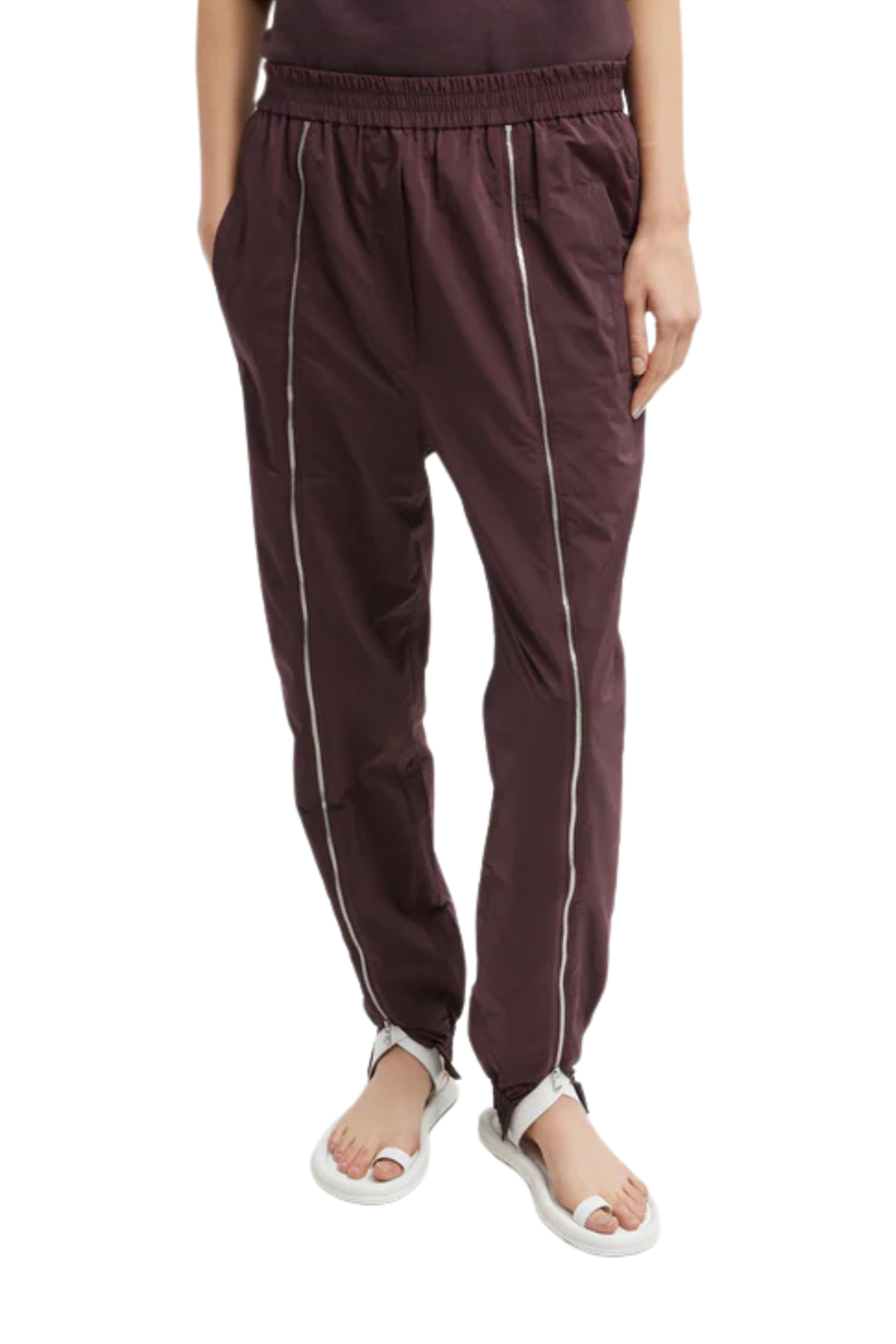 Nylon Zipper Jogger
